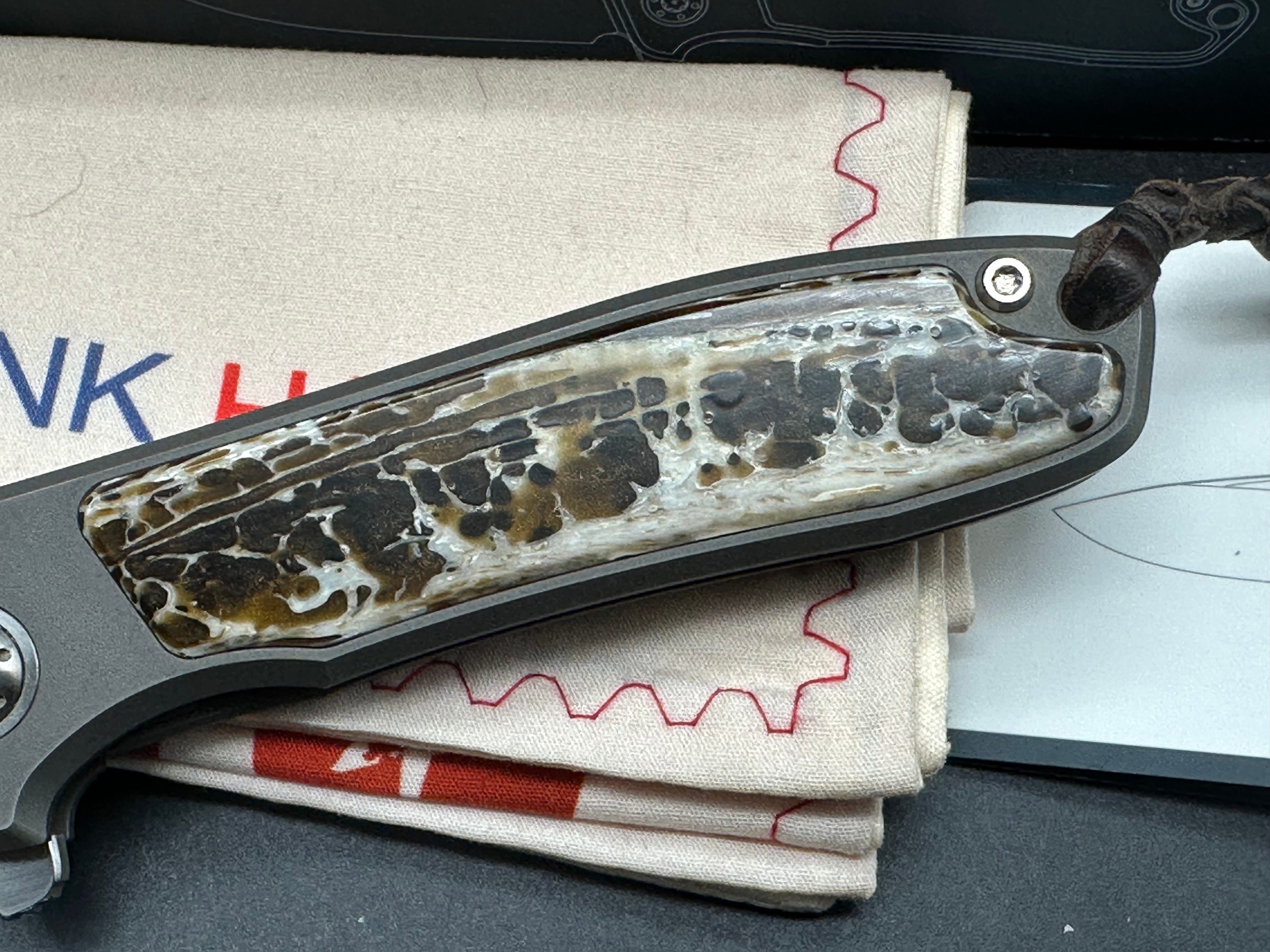 Arno Bernard iMamba flipper in Kudu bone