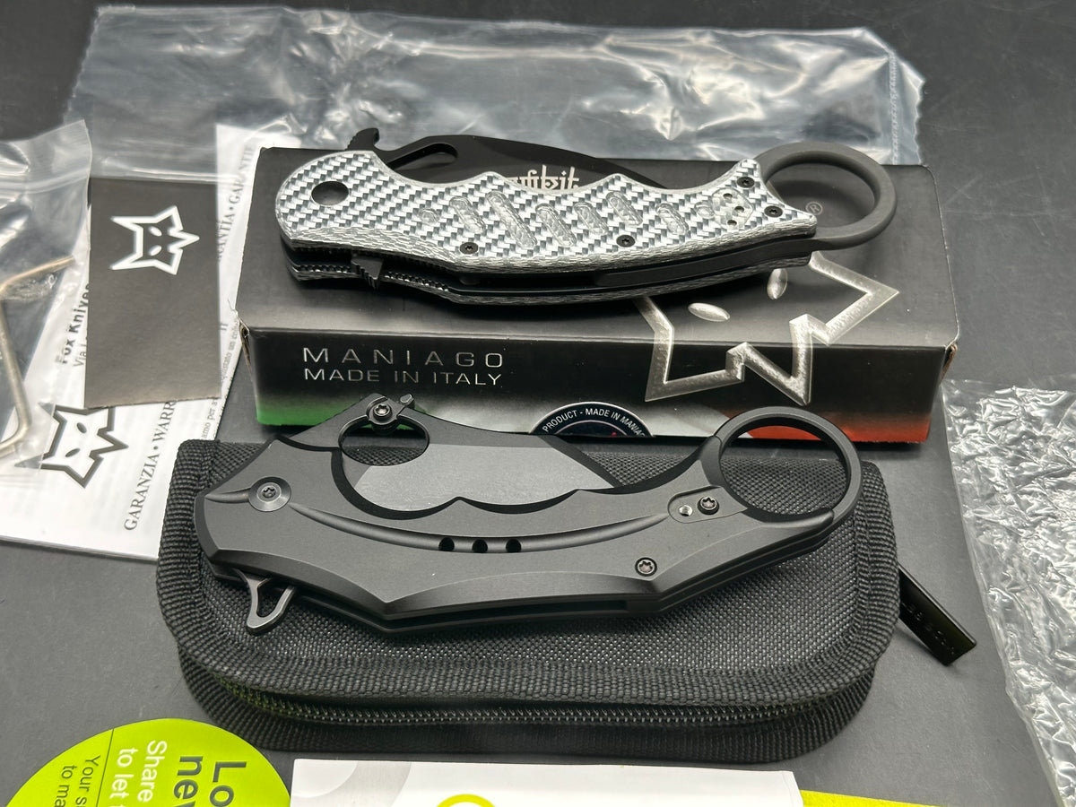 Fox and Civivi Karambit knife bundle