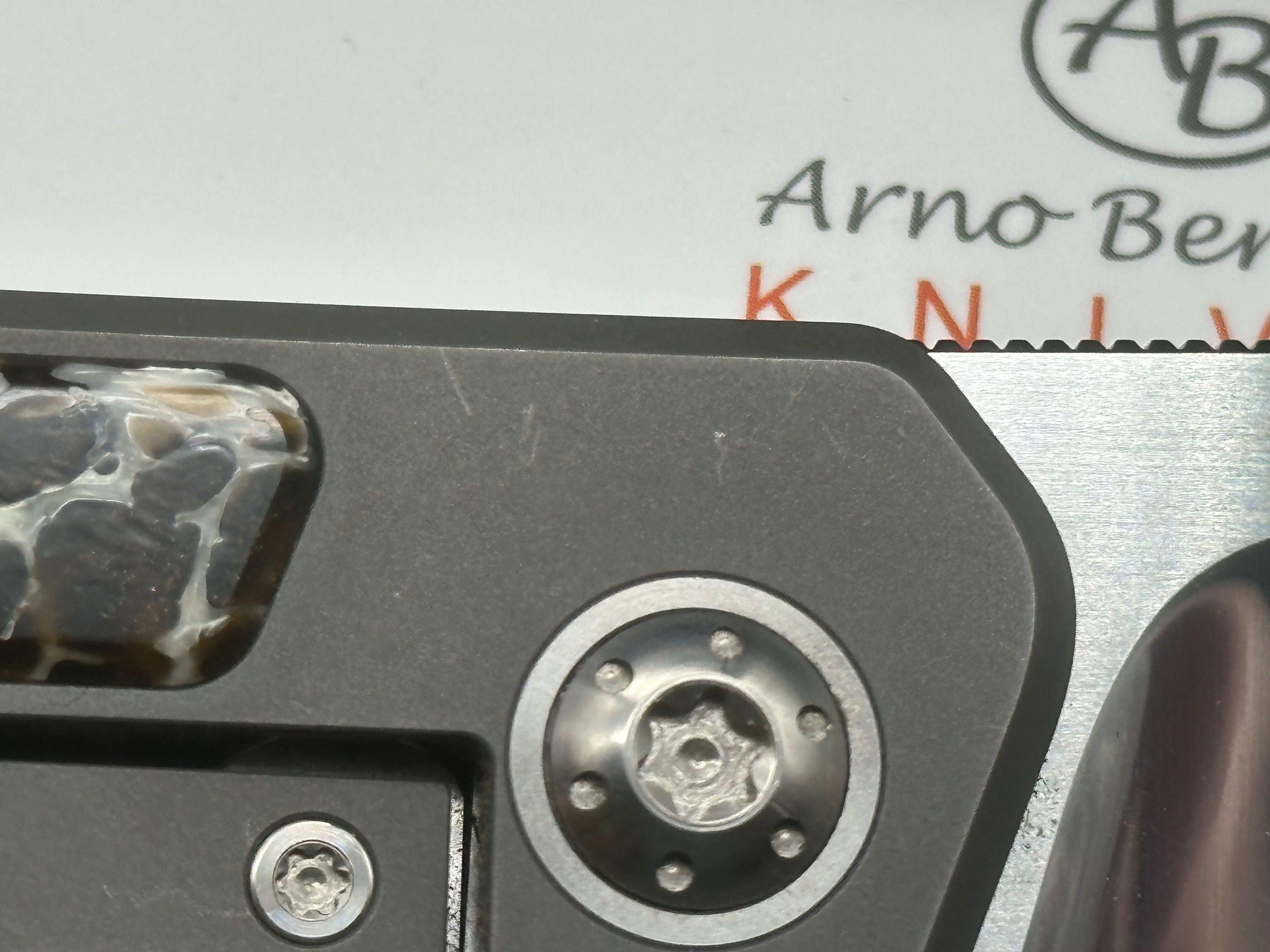 Arno Bernard iMamba flipper in Kudu bone