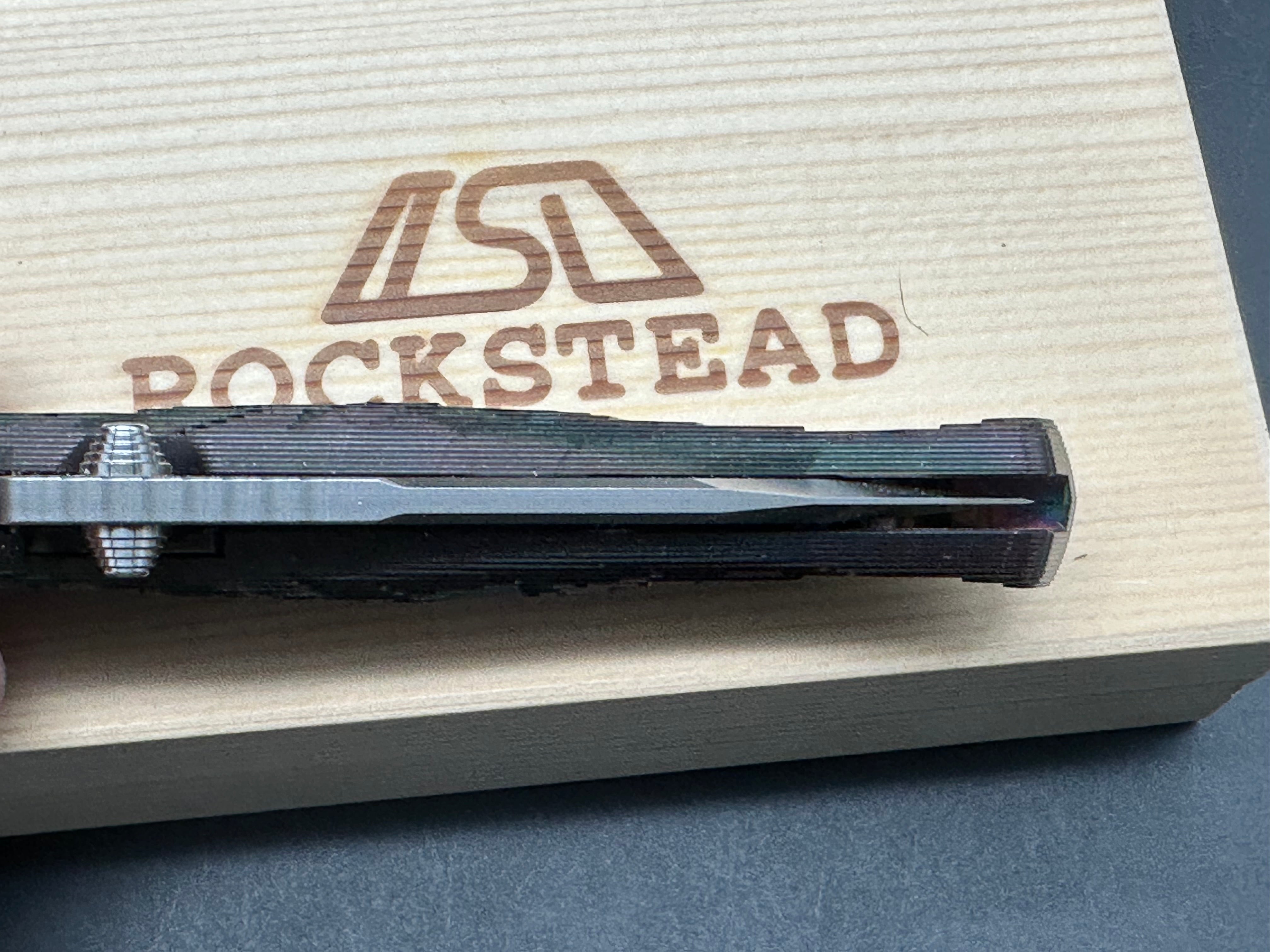Rockstead SAI-T L074 DP clad (ZDP189/VG10) blade folder