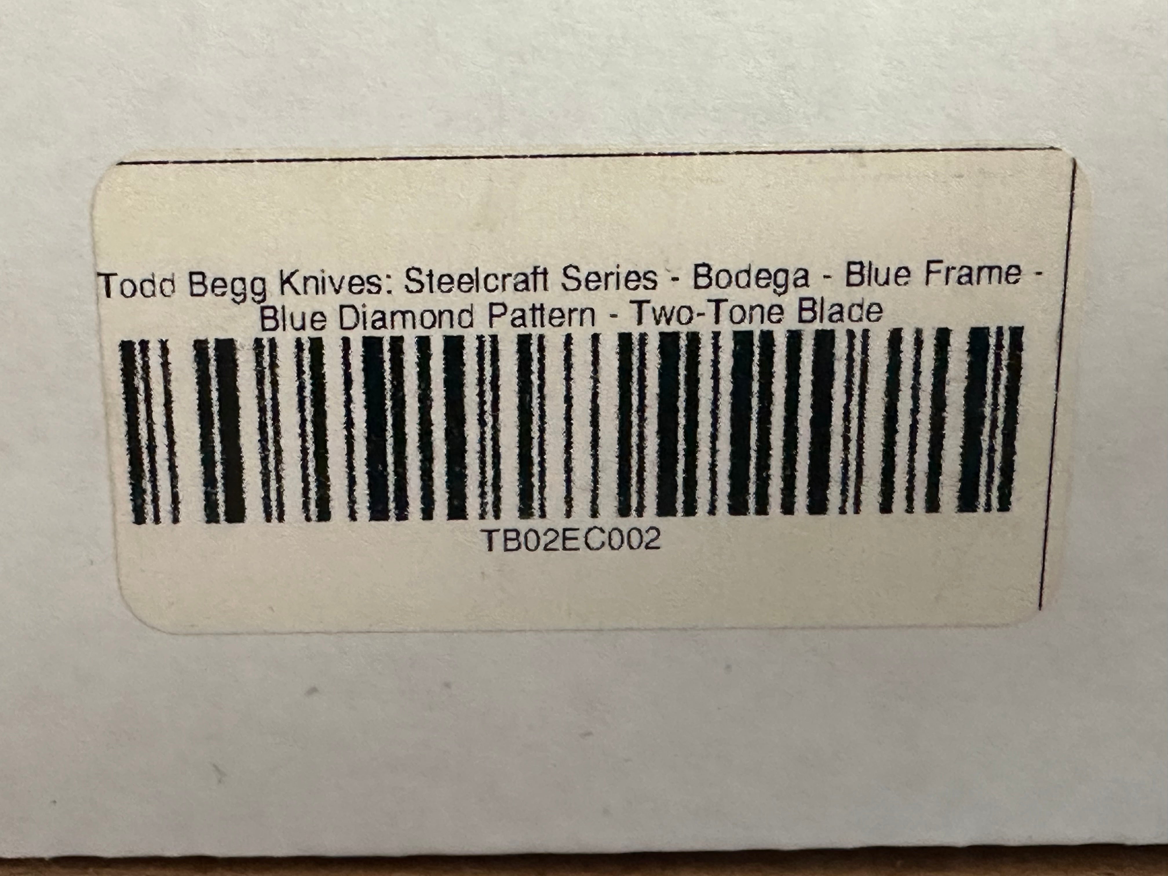 Todd Begg Steelcraft Bodega full size