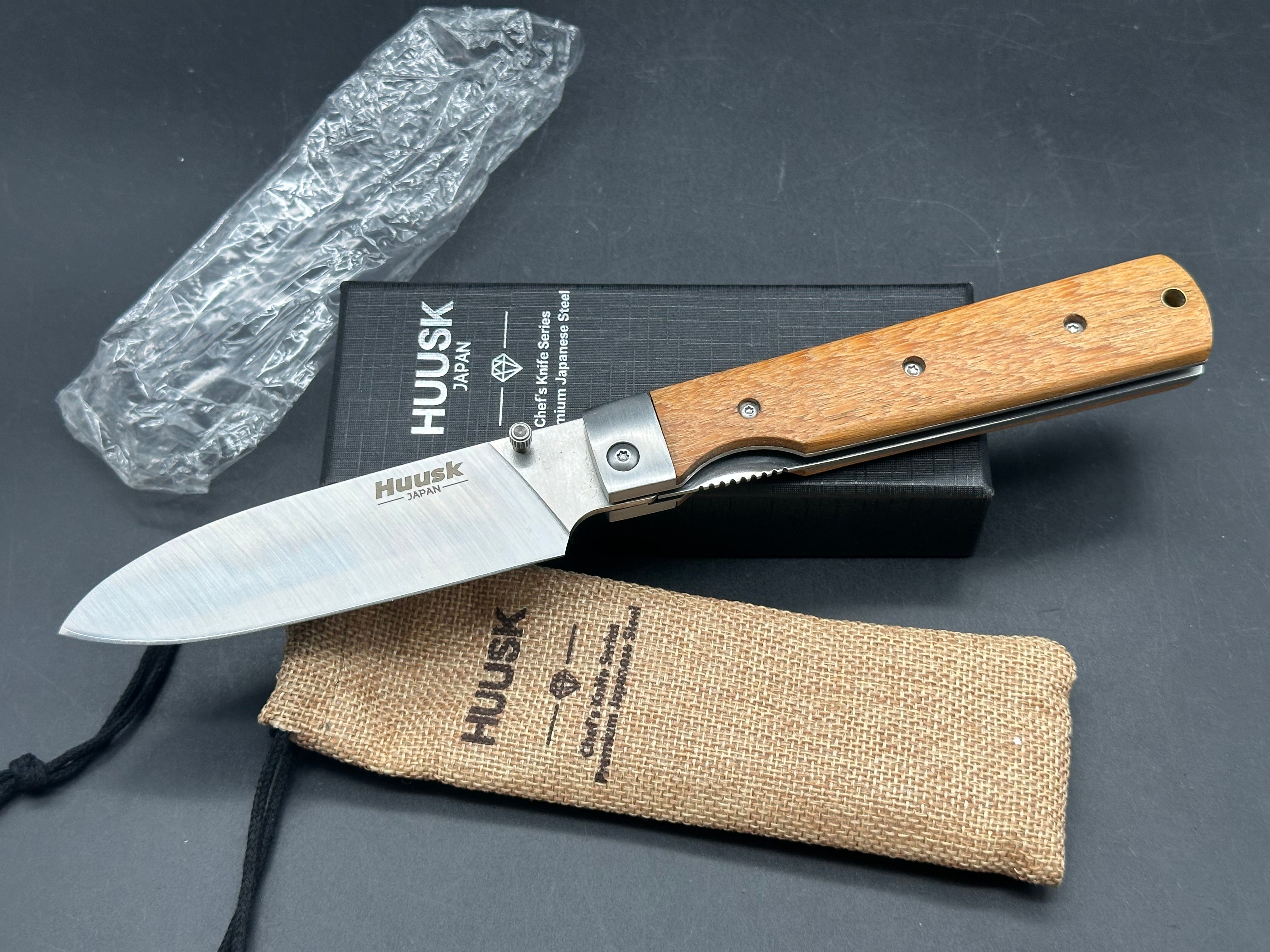 Huusk Japan Folding Chefs knife