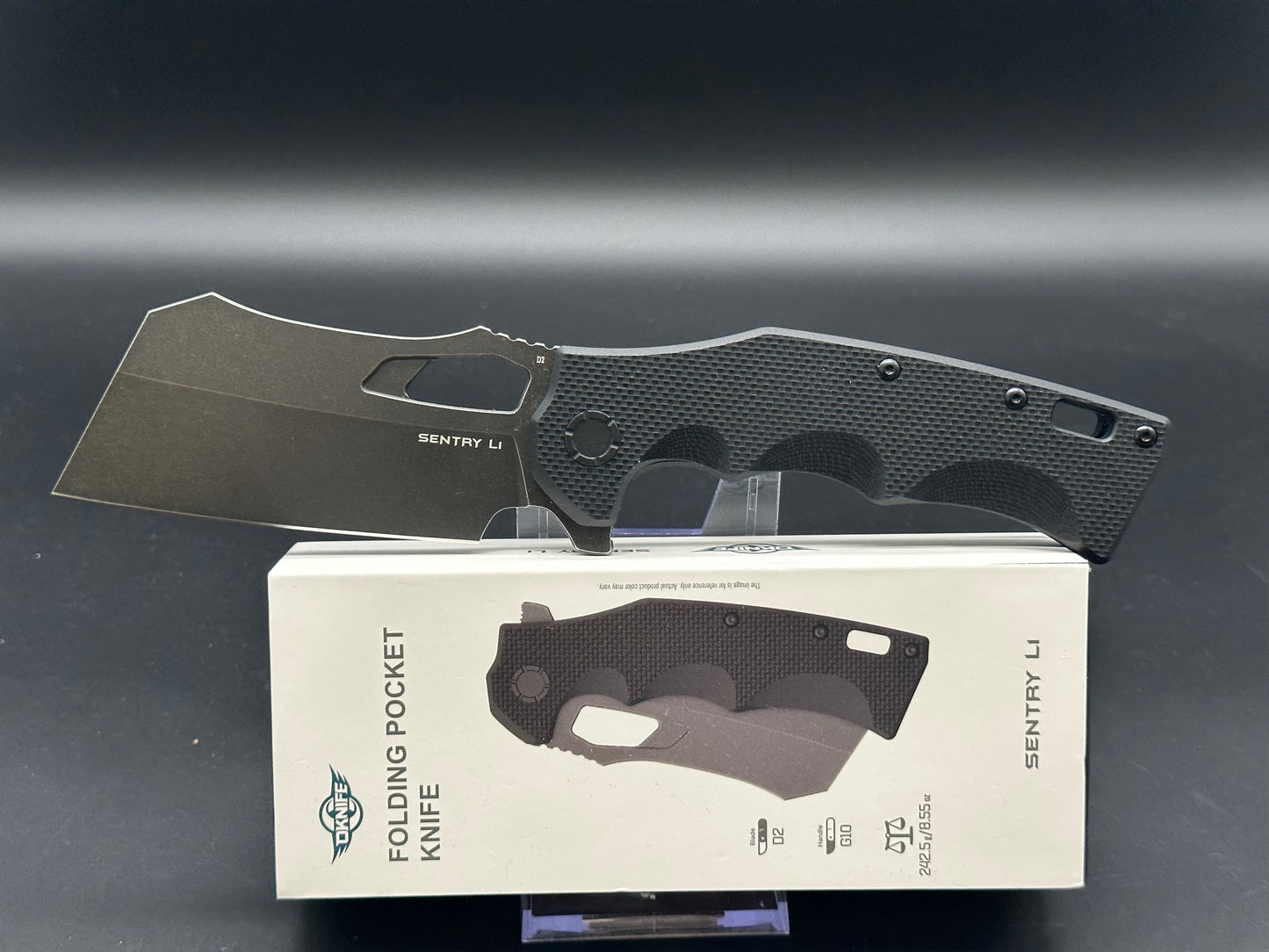 OKNIFE Sentry L1 Cleaver-Style Folding Pocket Knife