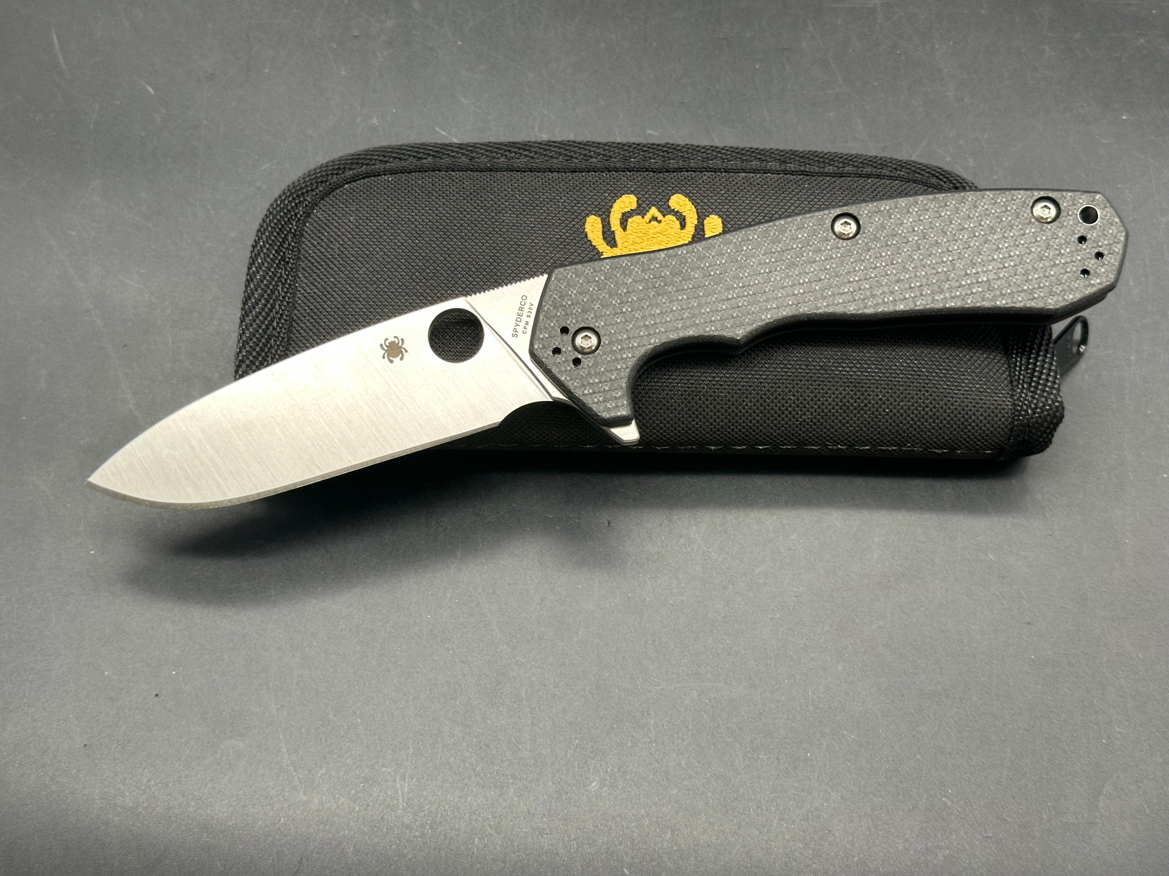 Spyderco Lai Amalgam Carbon Fiber & S30V blade
