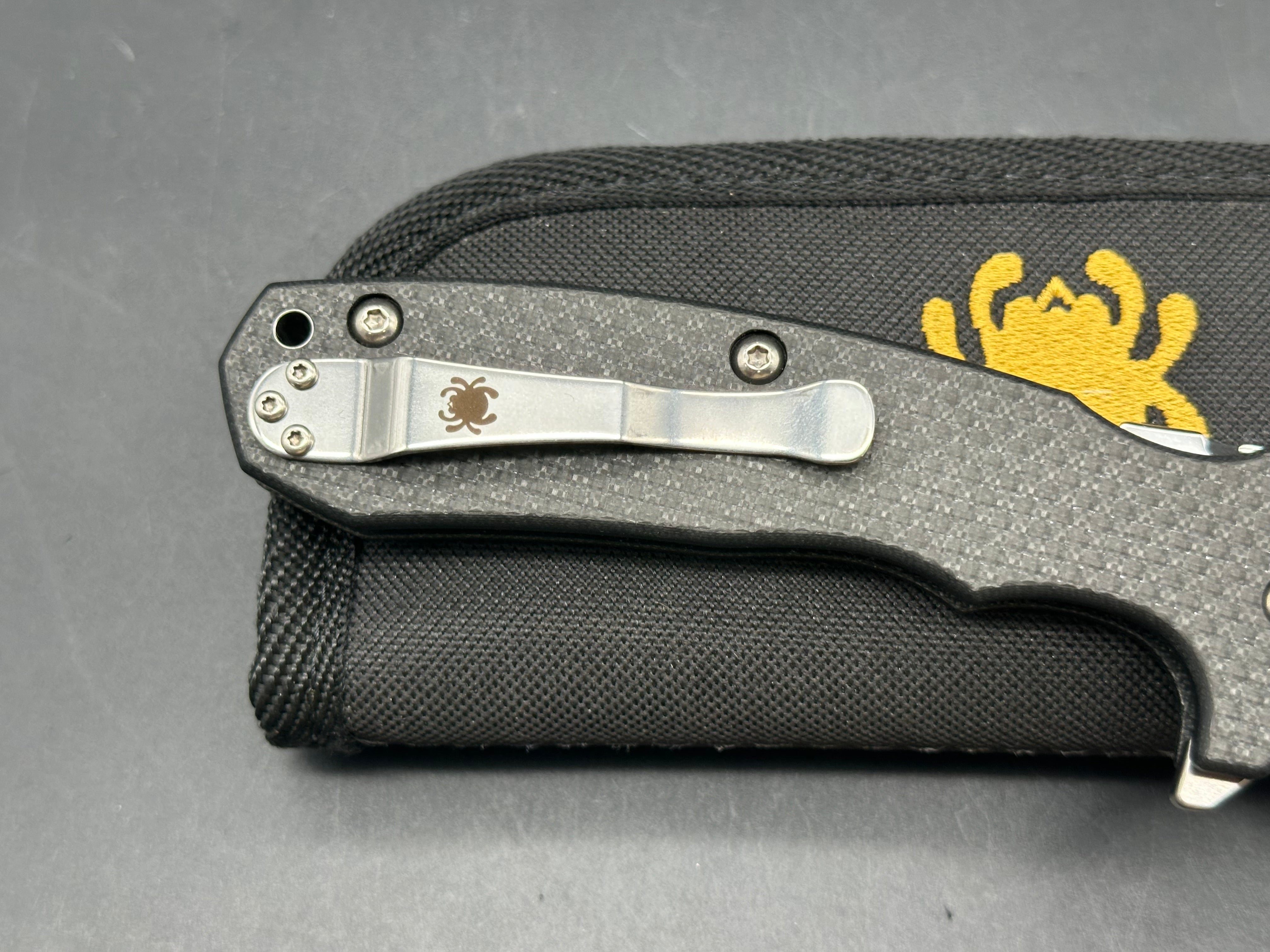 Spyderco Lai Amalgam Carbon Fiber & S30V blade