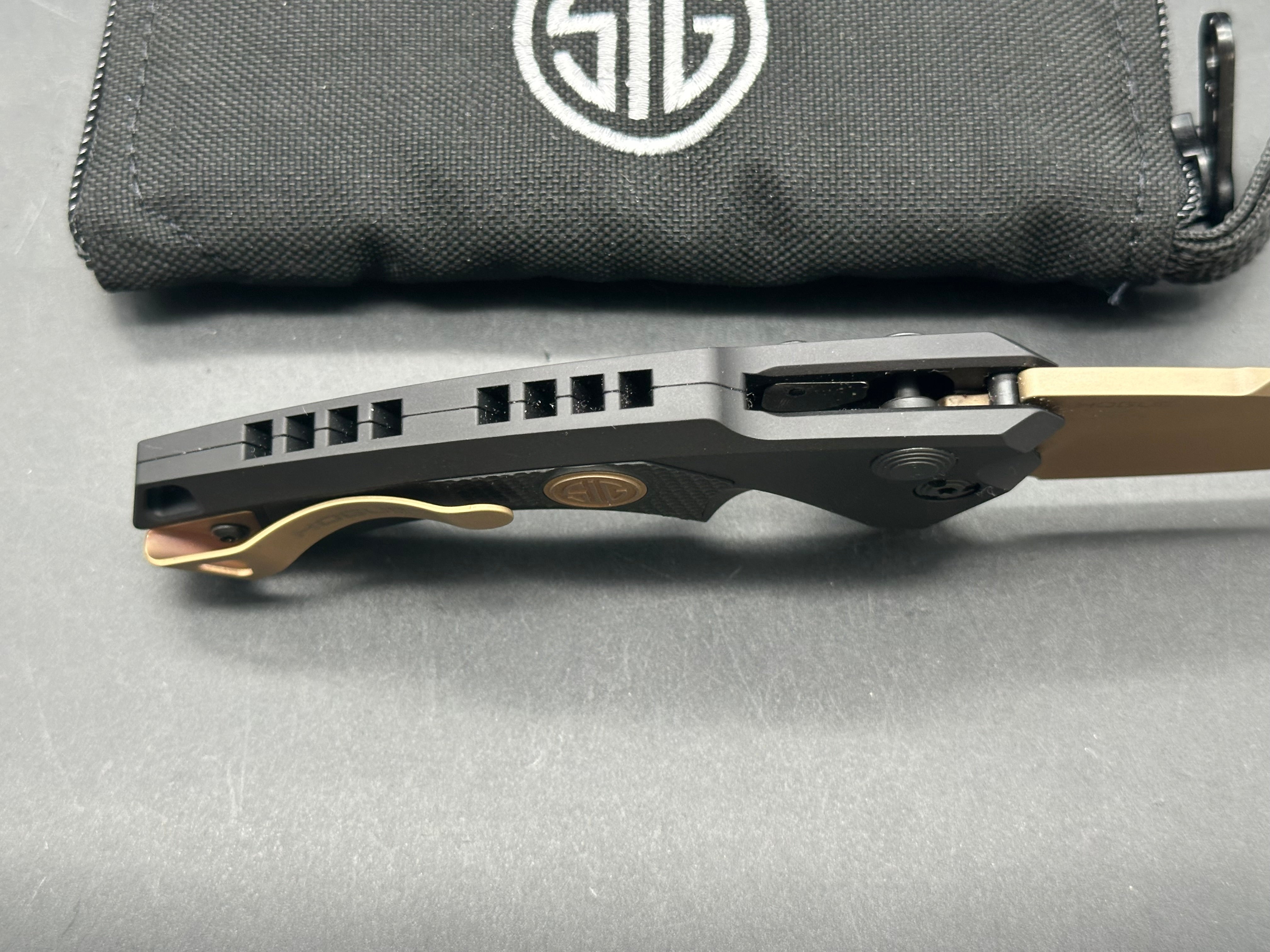 Hogue Sig Sauer X5 Black aluminum CPM-154 blade