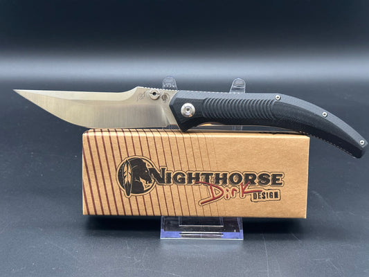 B’yond EDC Night Horse black G10