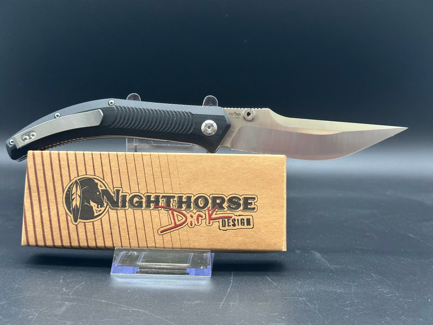 B’yond EDC Night Horse black G10