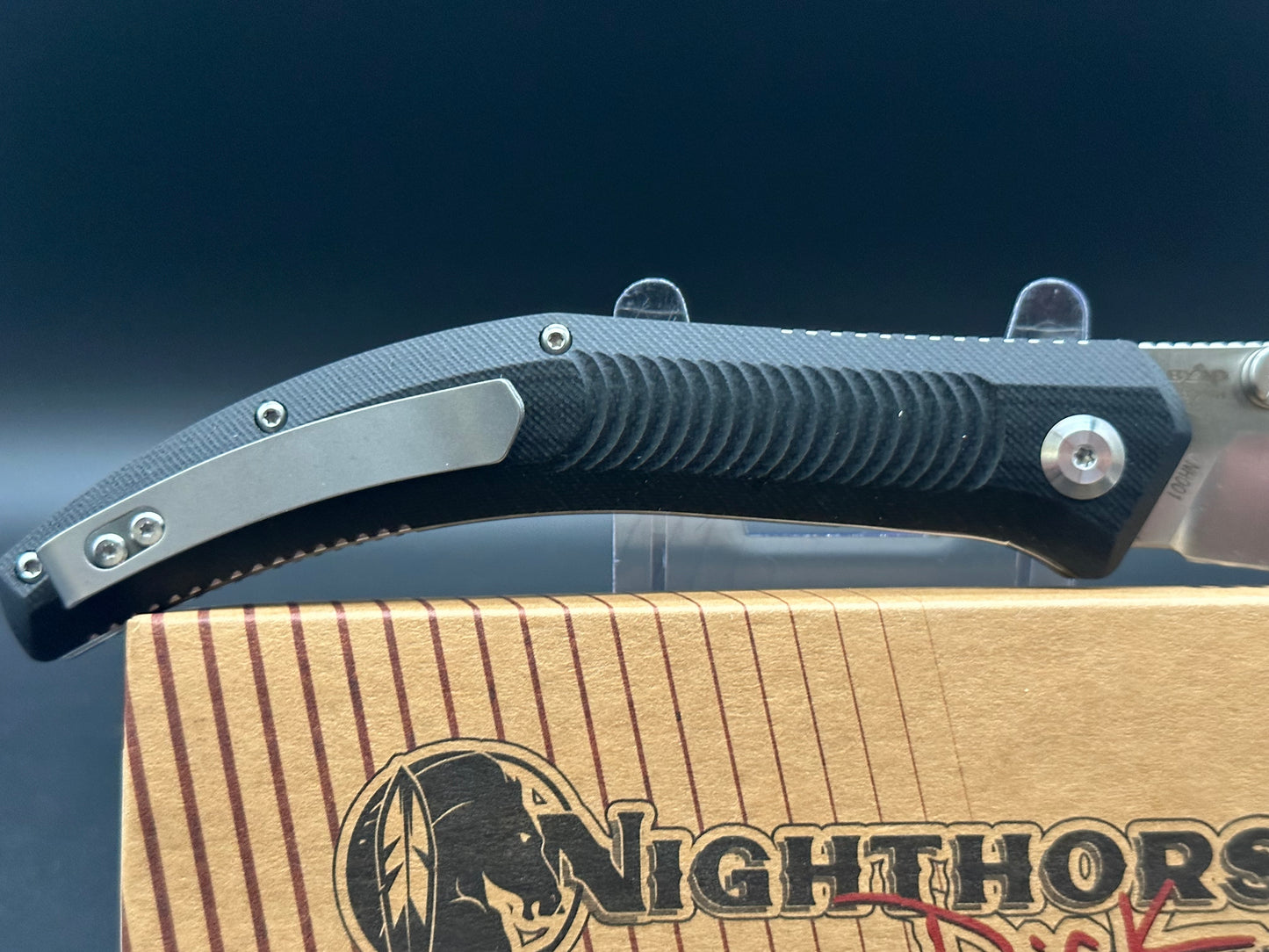 B’yond EDC Night Horse black G10