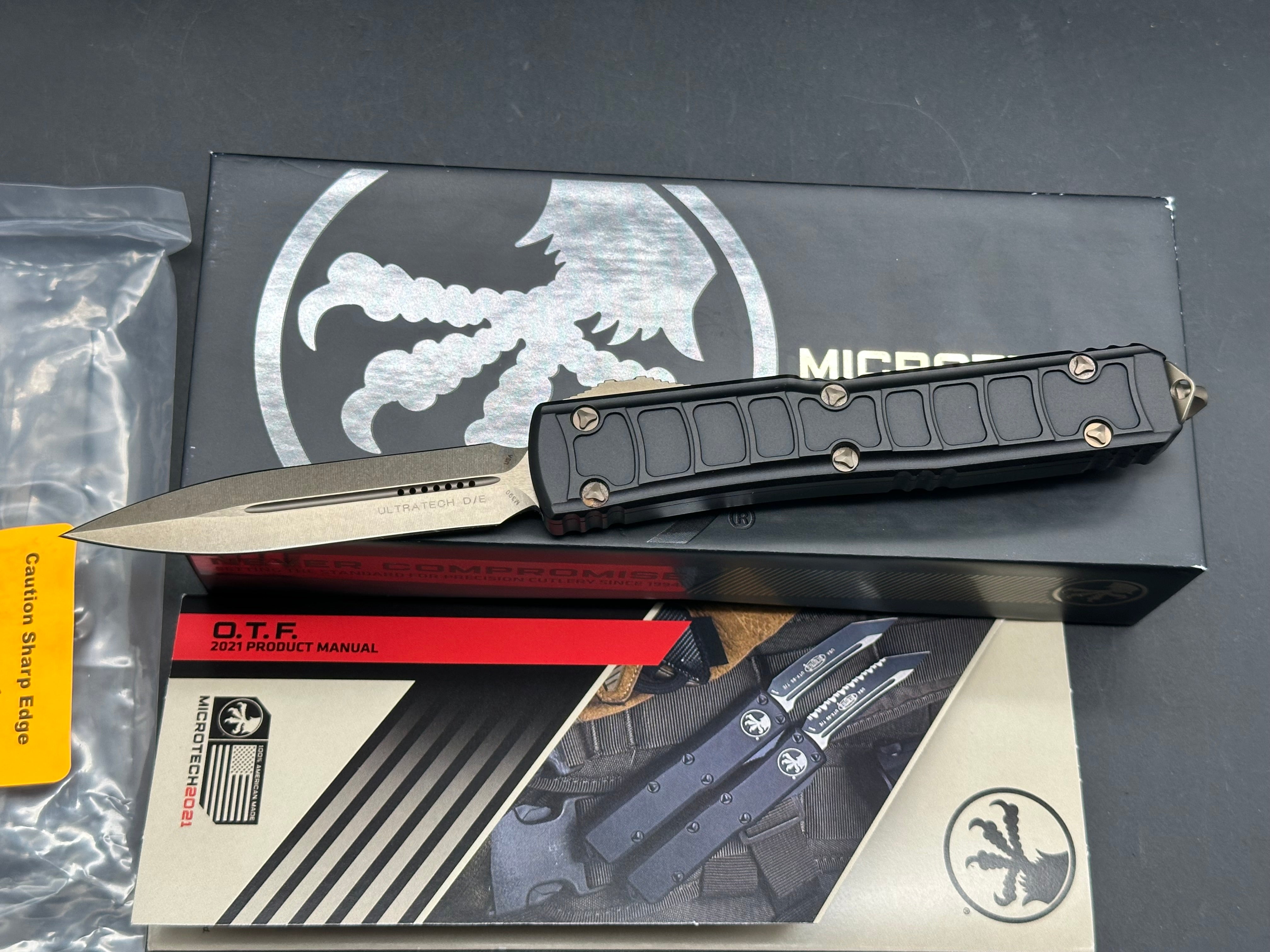 Microtech Ultratech 2 II D/E Signature Series Bronze Standard