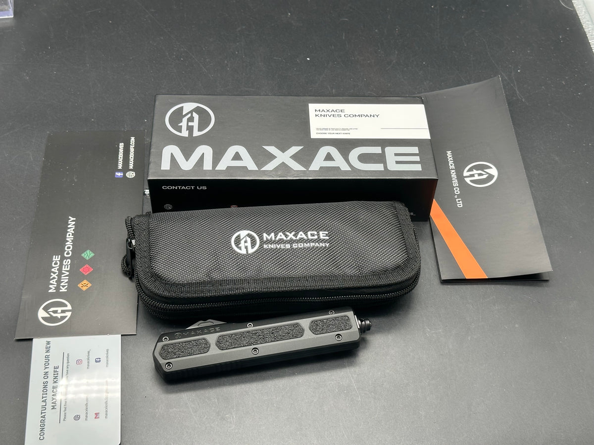 Maxace Neptune 2 OTF Zero Blade Play 10CR15COMOV