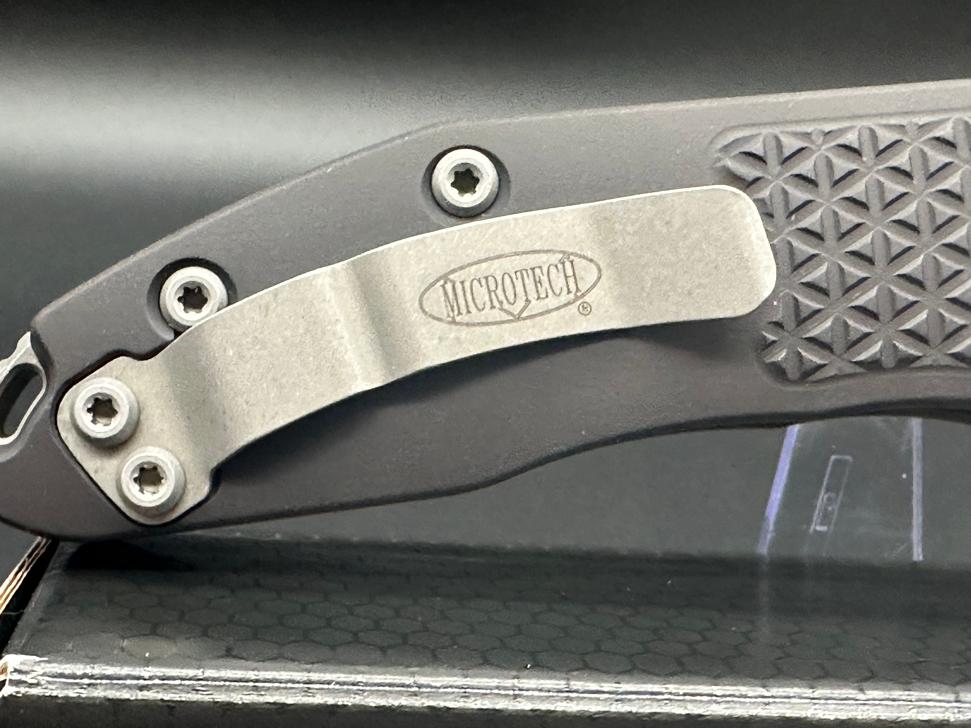 Microtech Stitch Auto Apocalyptic Standard (169-10 AP) – Elmax Blade Steel