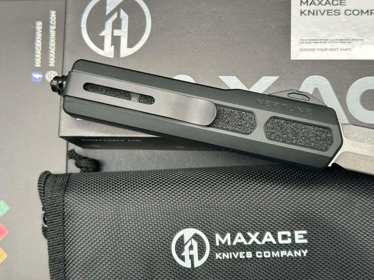 Maxace Neptune 2 OTF Zero Blade Play 10CR15COMOV