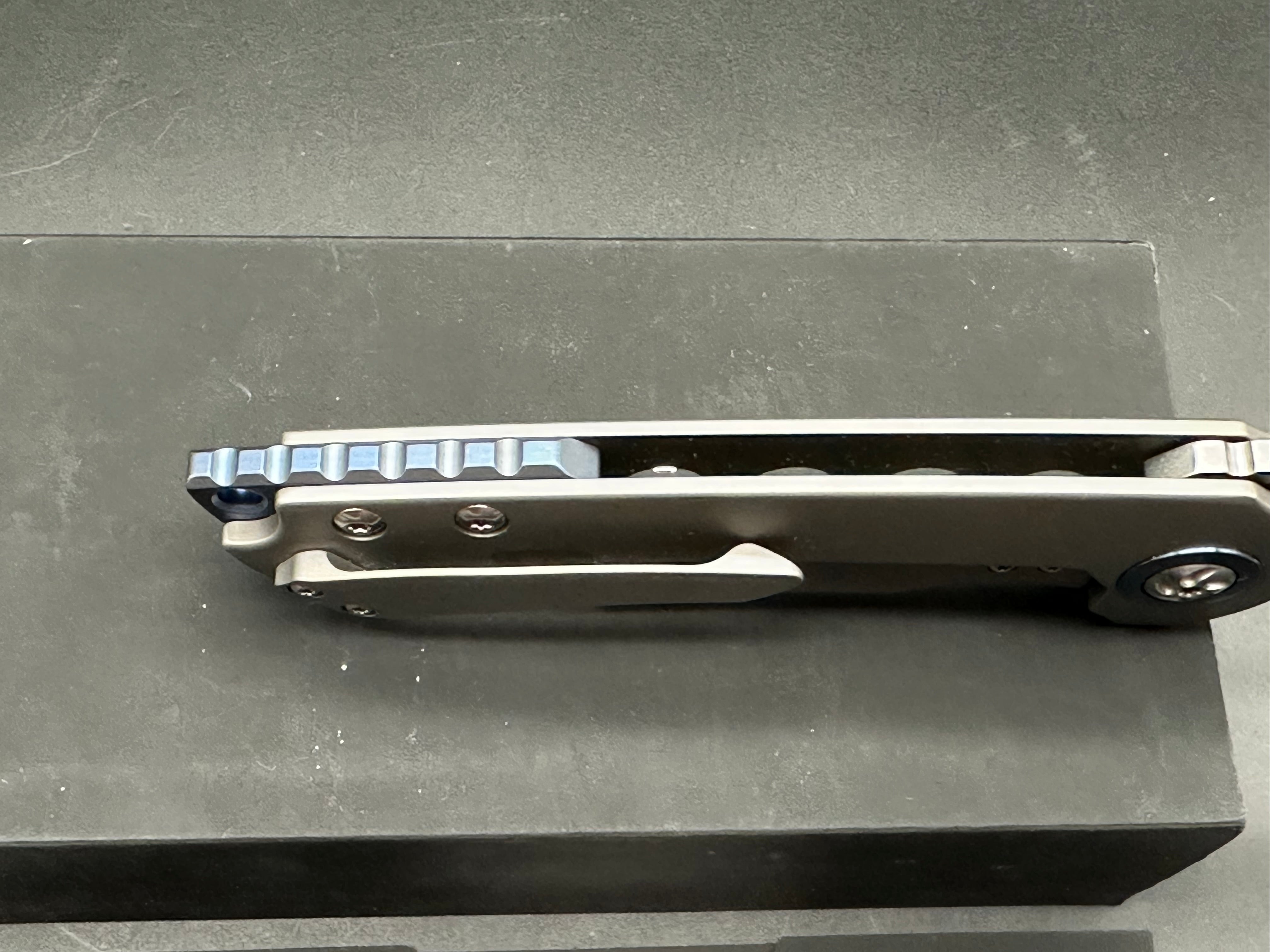 Kizer CK Critical Flipper Frame Lock Knife (3.6" Stonewash)