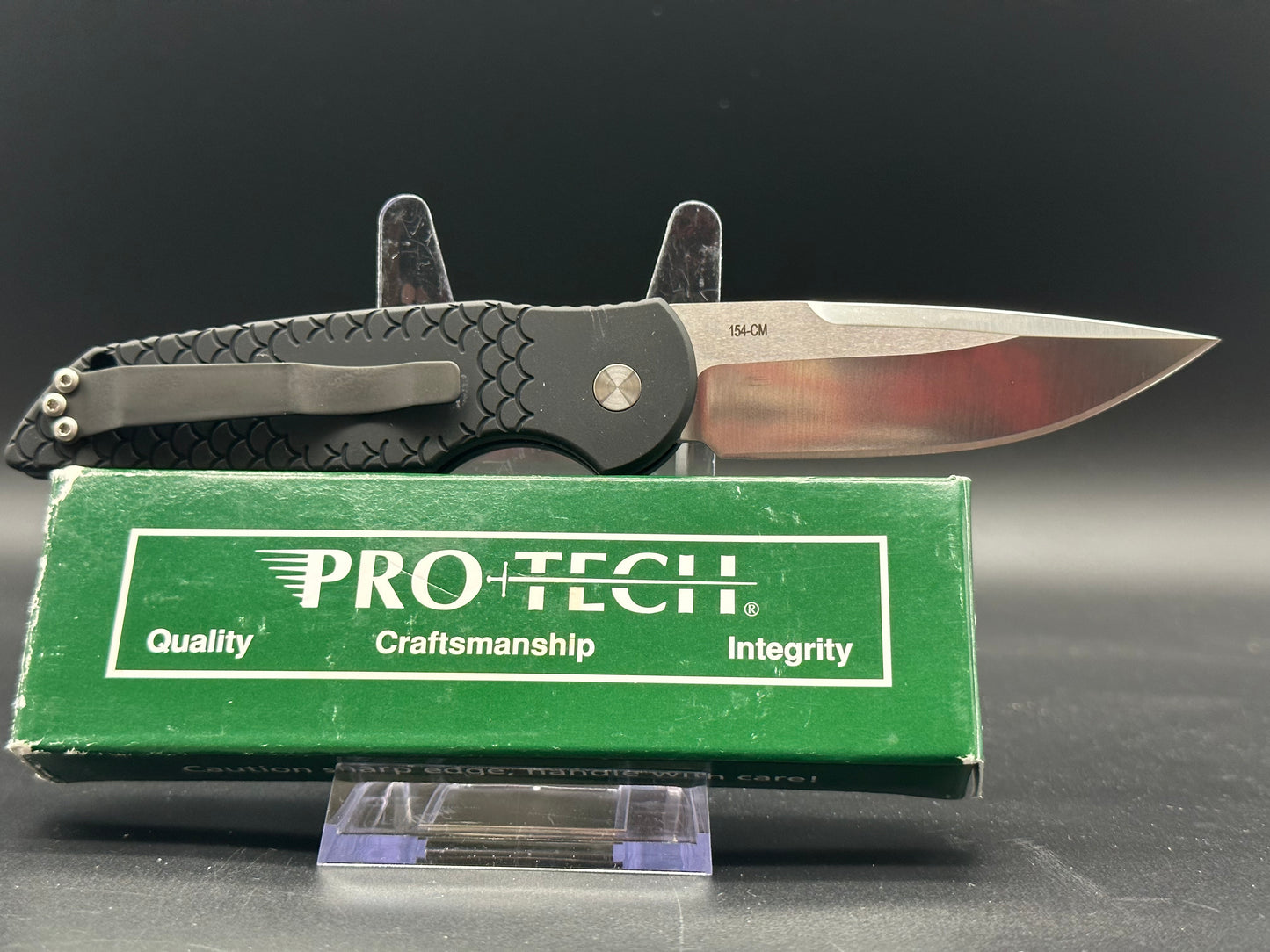 ProTech Tactical Response TR-3 X1 Automatic Knife Fish Scale