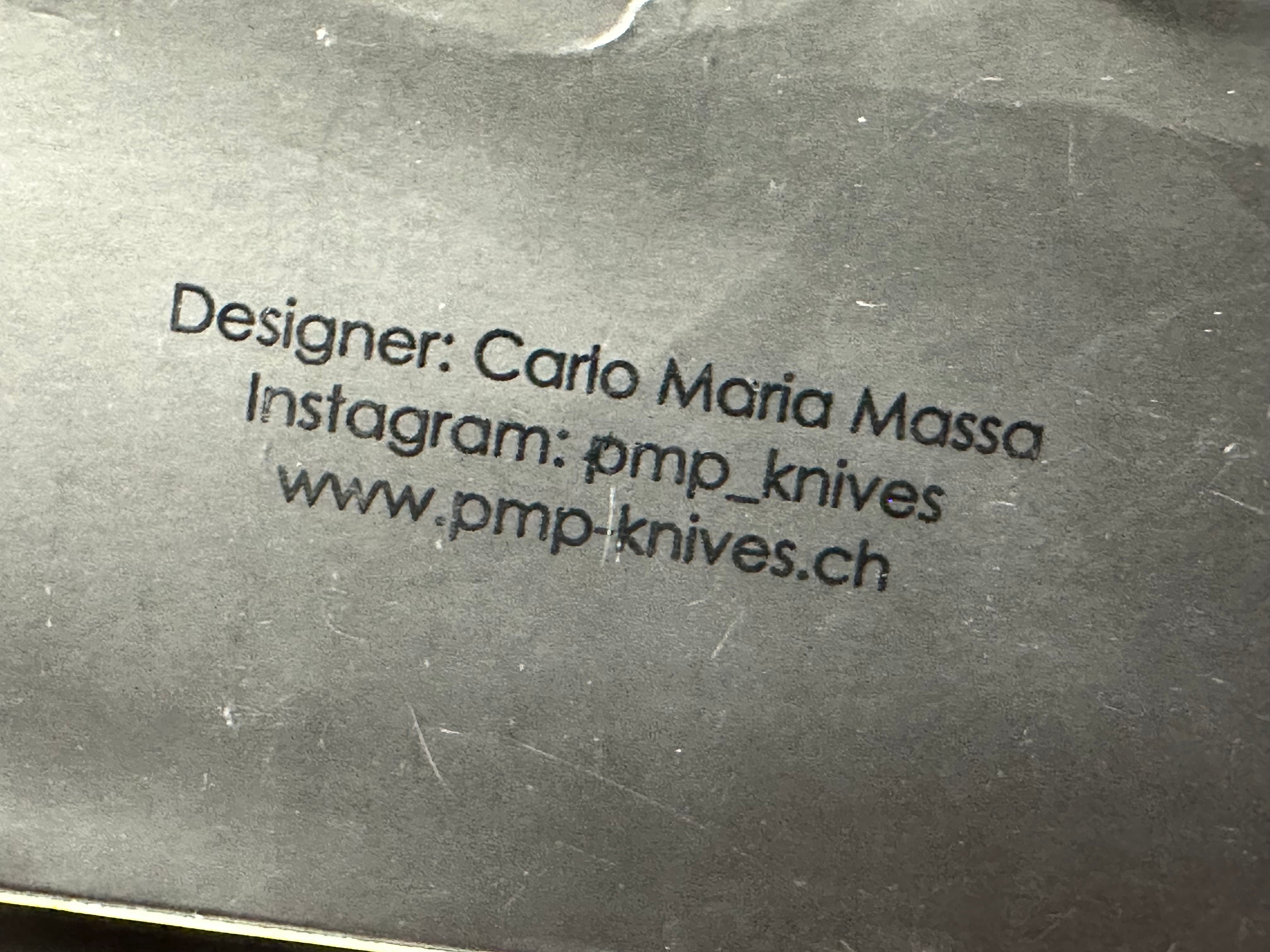 PMP Knives Revenge II - Titanium (3.74" M390 Satin)