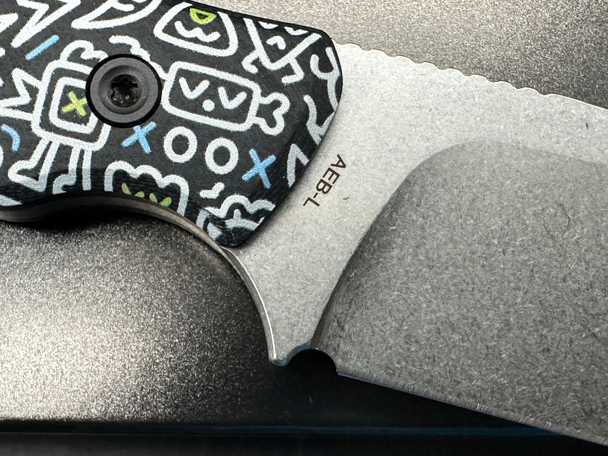 Vosteed Mink - Fixed Blade Knife (3.33" AEB-L Blade & G10 Handle) - AMAZON & TIKTOK EXCLUSIVE