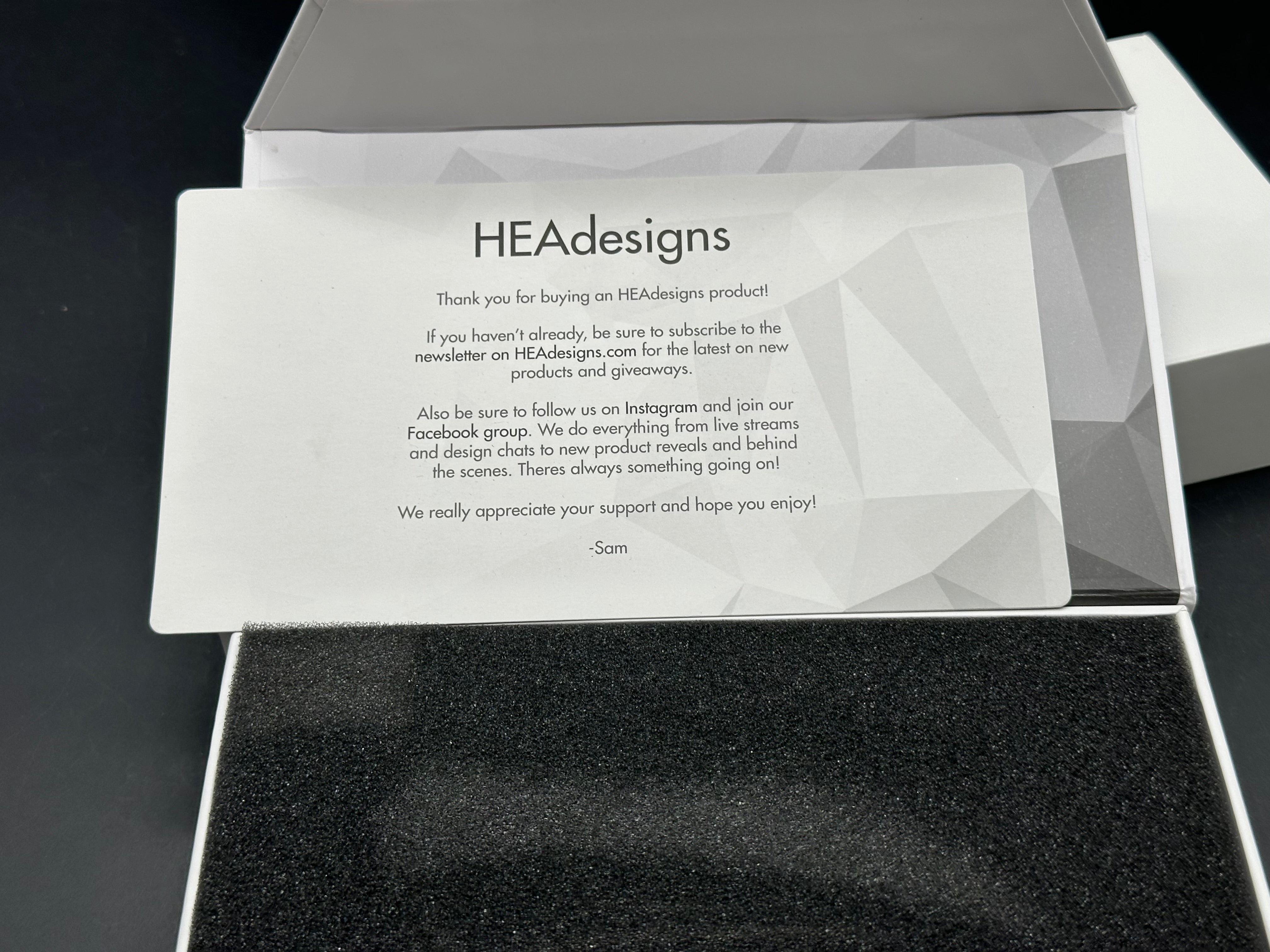 HEA Designs Flame Titanium