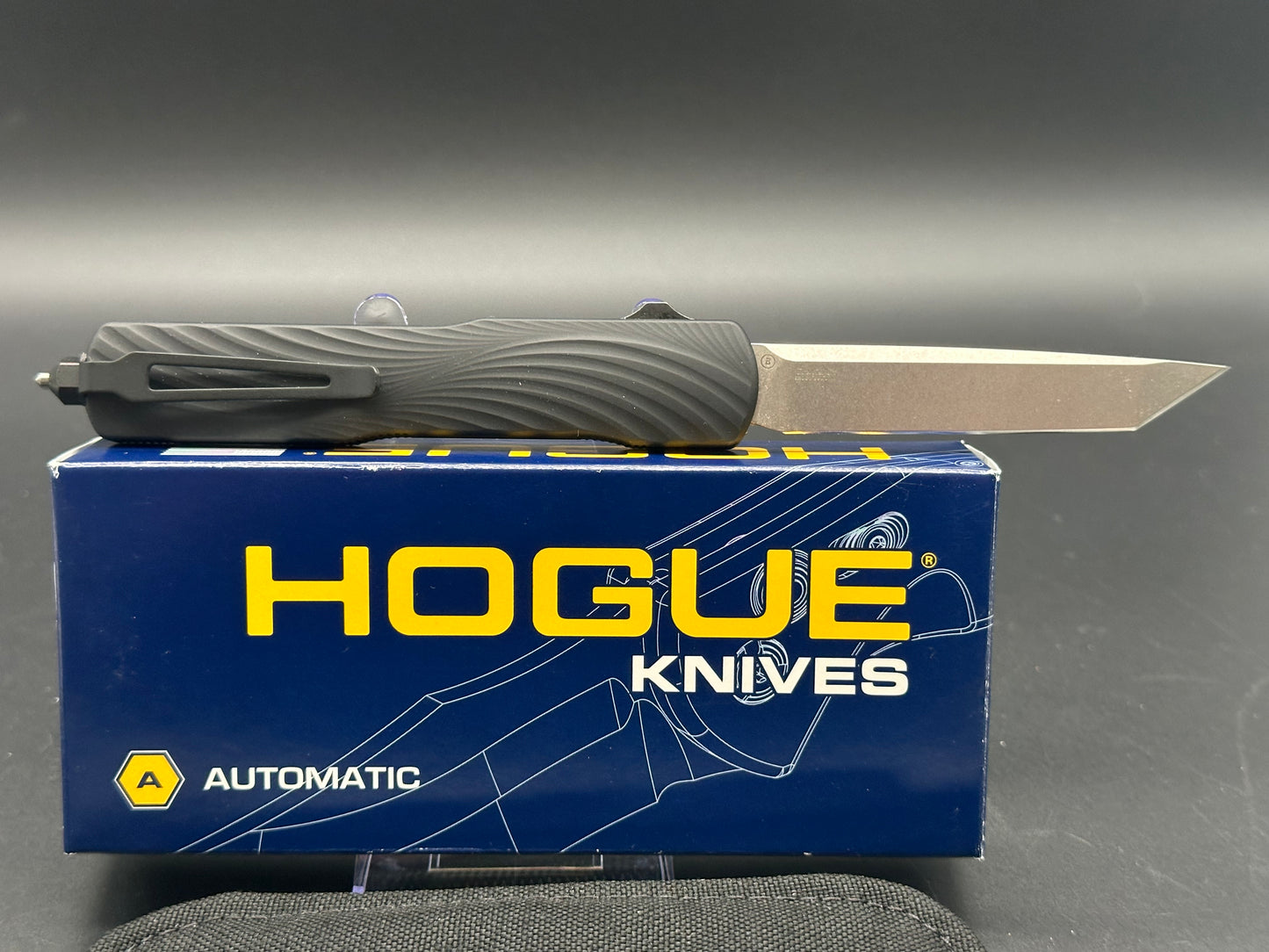 Hogue Knives Counterstrike OTF Auto Knife Black G-Mascus Tanto