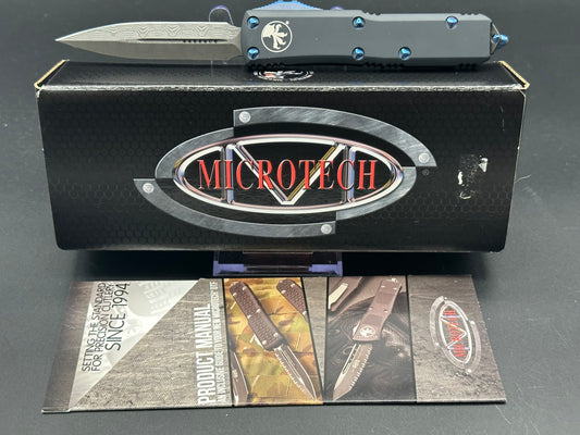 Microtech UTX-85 Double Edge Damascus BNIB