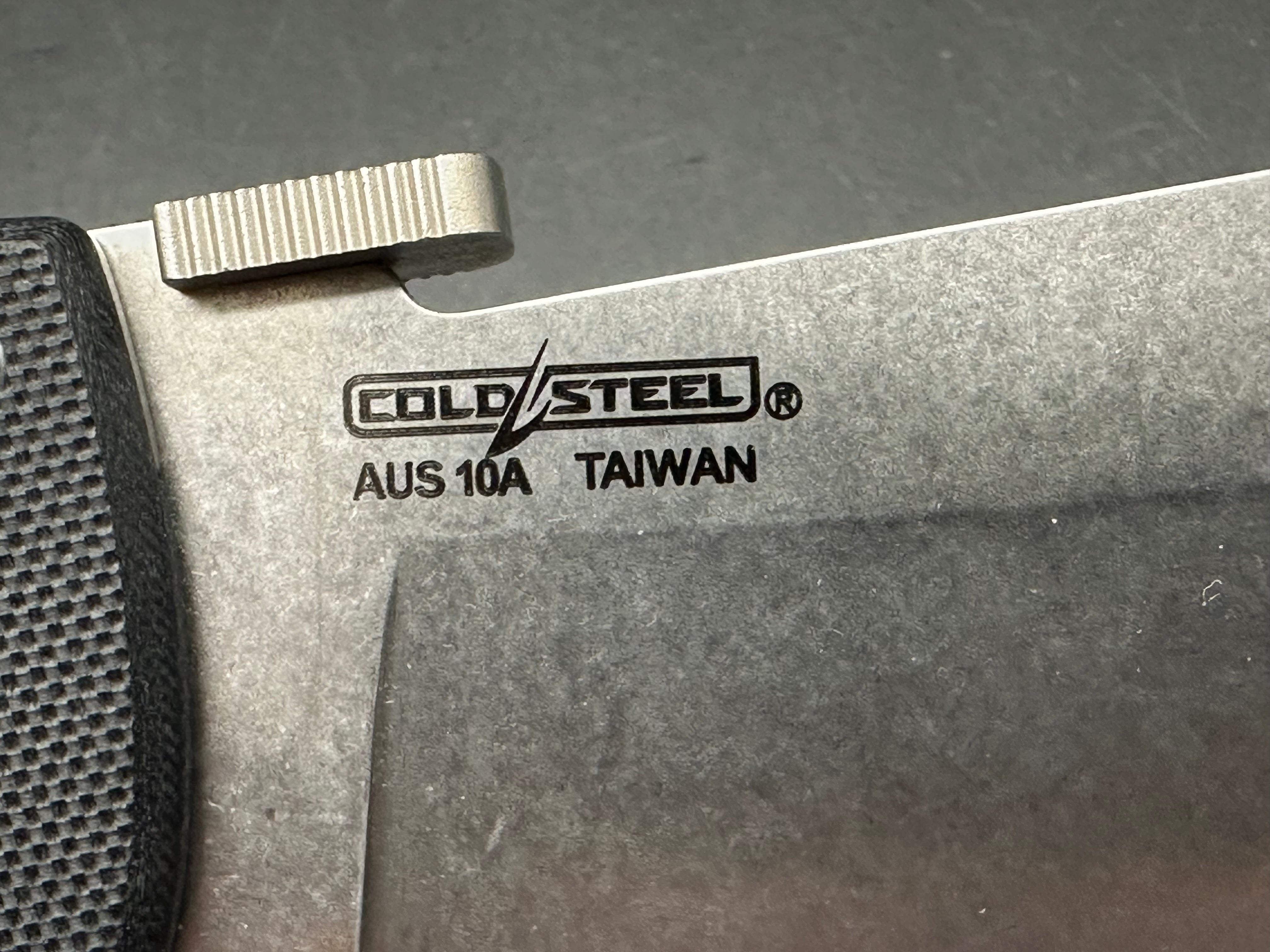 Cold Steel Espada Large Lockback Knife G-10 (5.5" AUS-10A)