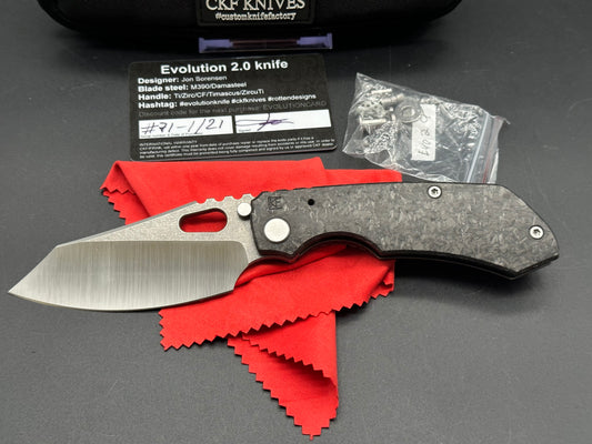 CKF Custom Knife Factory Evolution 2.0 CF #71