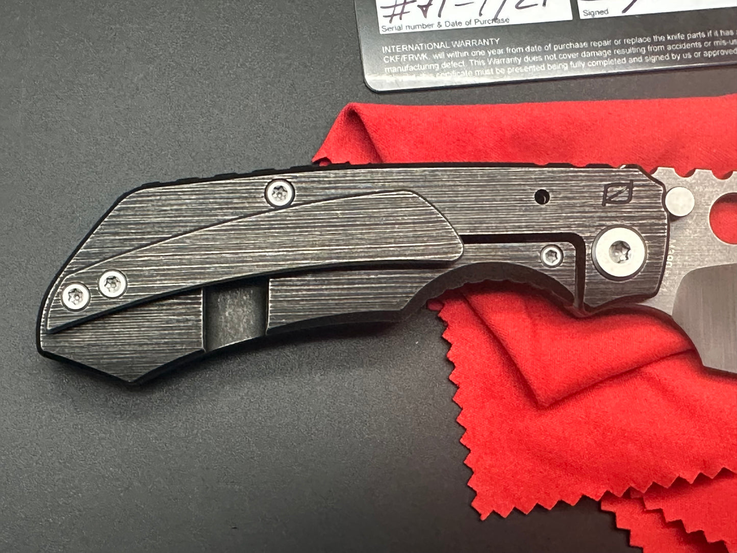 CKF Custom Knife Factory Evolution 2.0 CF #71