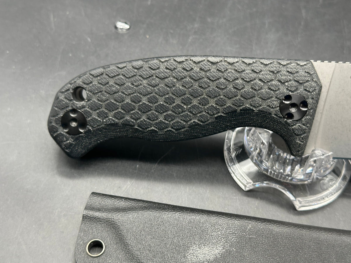 Off Grid Tracker-X2 fixed blade knife D2 blade