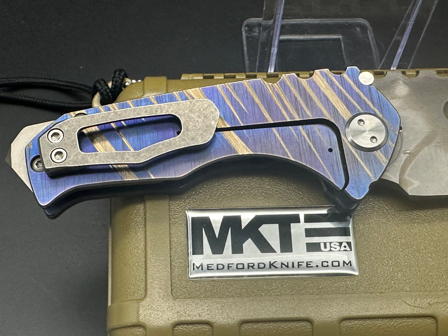 Medford Praetorian Genisis T Purple and bronze