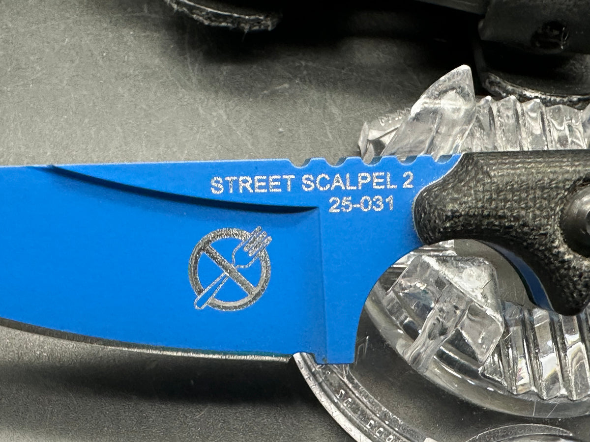 Tops Knives Street Scalpel 2 fixed blade knife ( Blade HQ limited edition)
