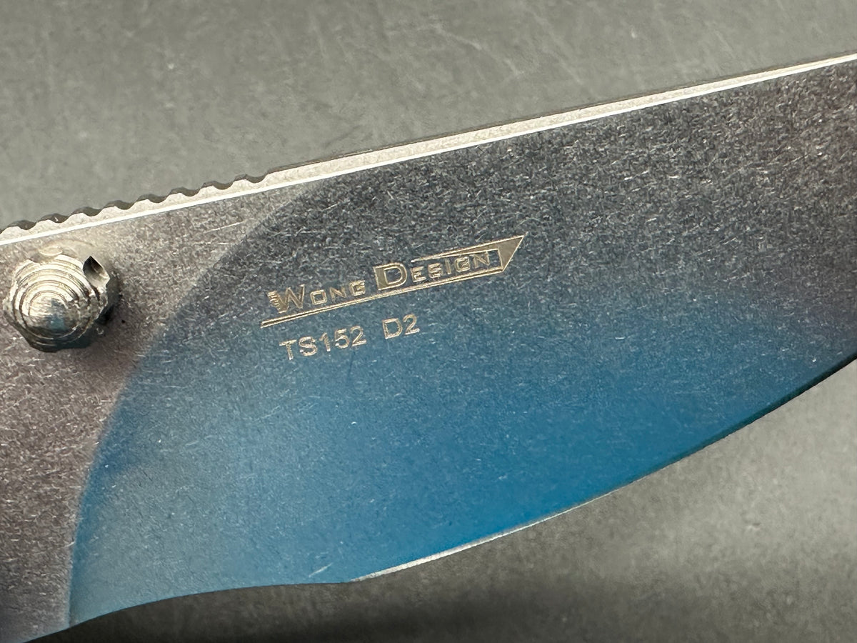 TwoSun TS152/ Wong Design/ titanium handle/D2 blade