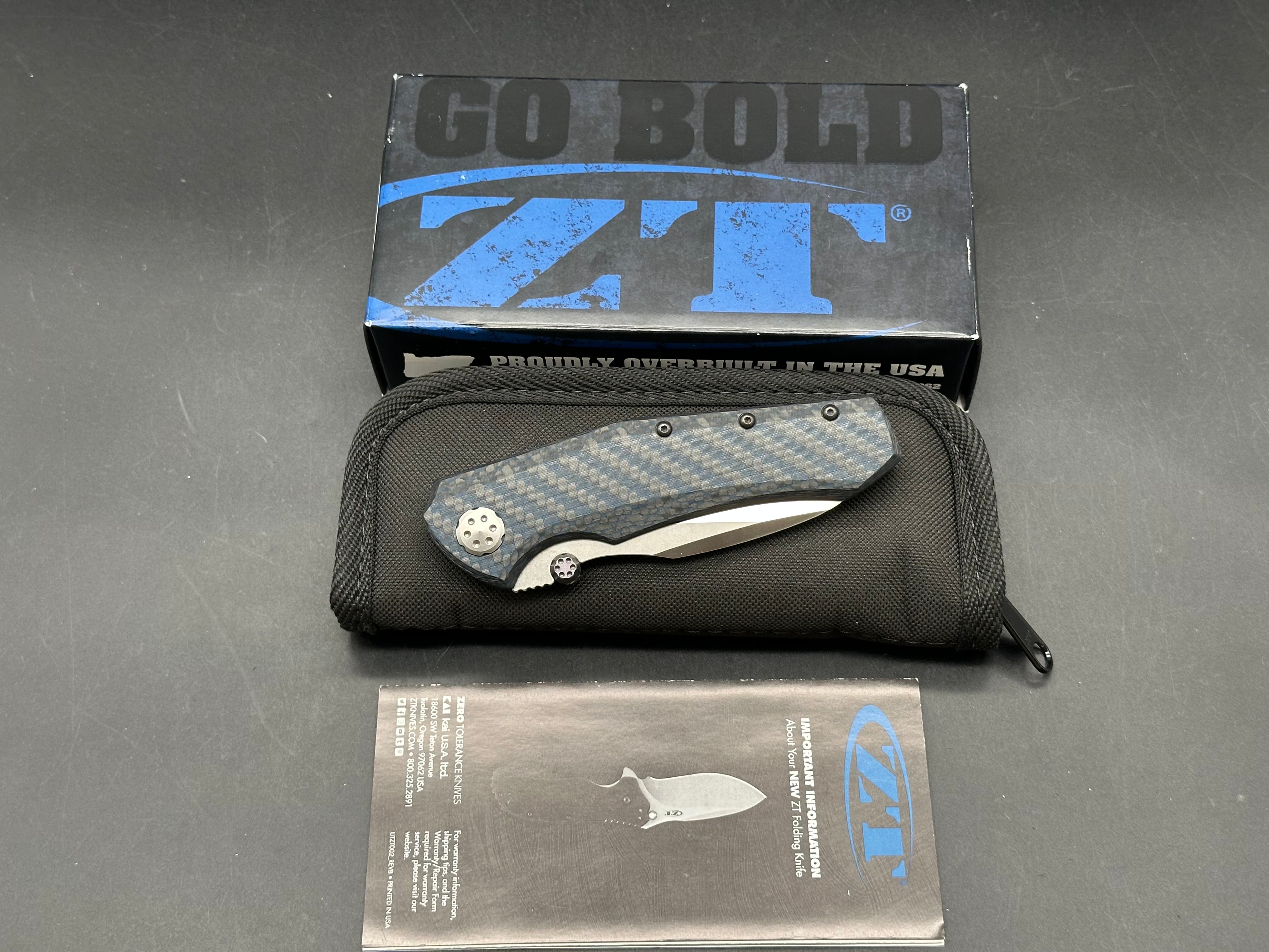 Zero Tolerance ZT 850 Sinkevich/Rexford design: Dmitry Sinkevich and Todd Rexford design