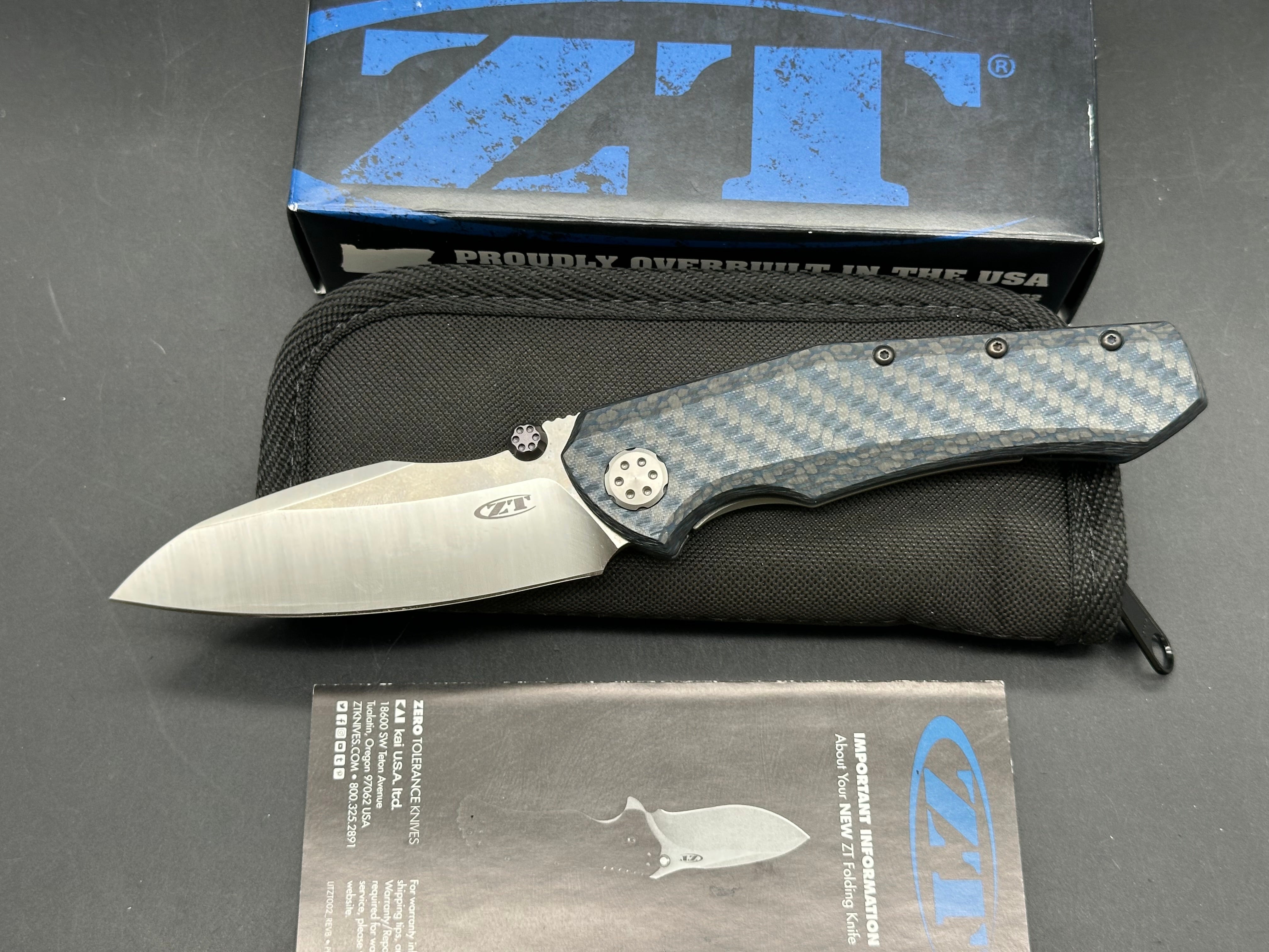 Zero Tolerance ZT 850 Sinkevich/Rexford design: Dmitry Sinkevich and Todd Rexford design