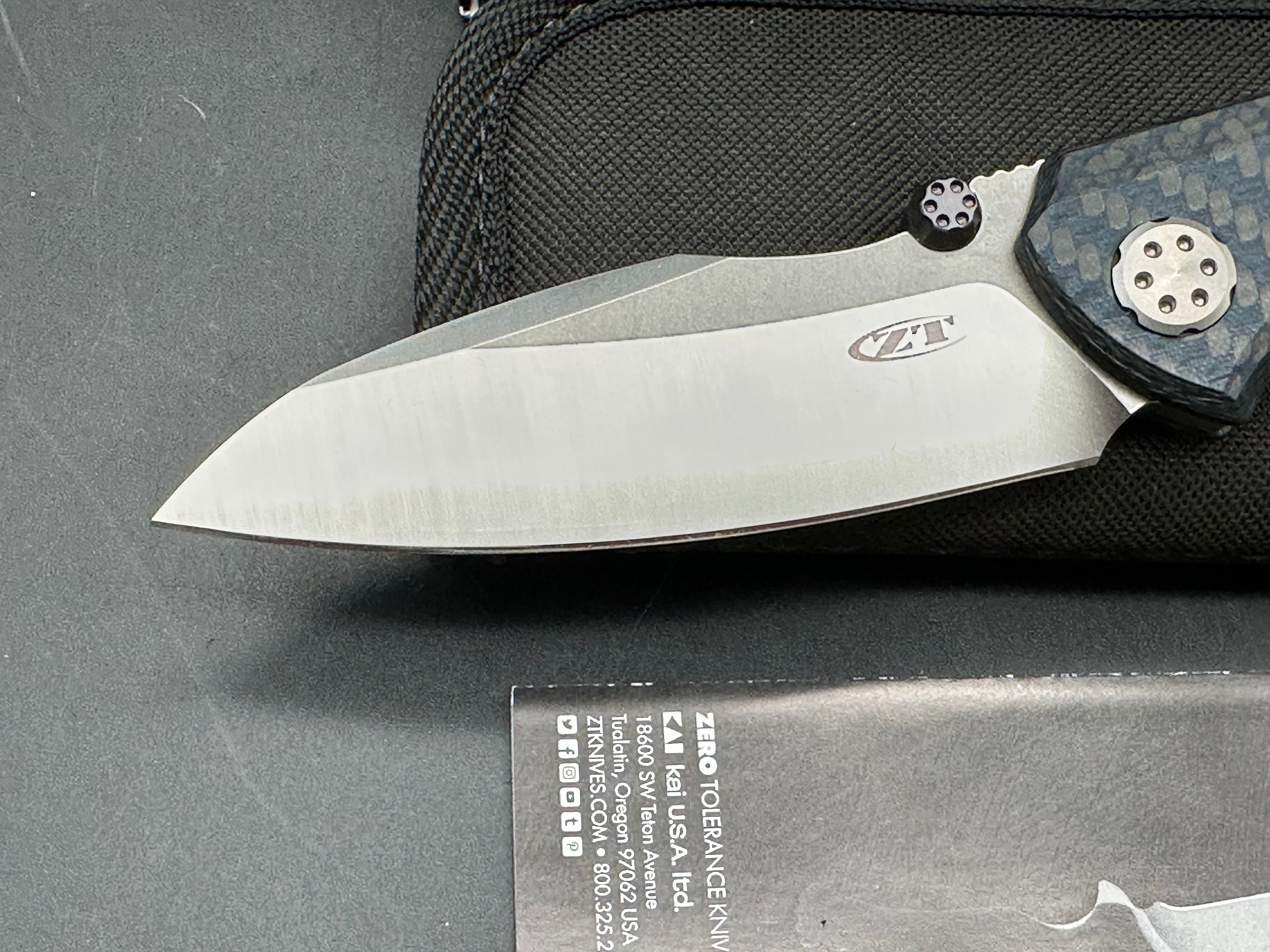 Zero Tolerance ZT 850 Sinkevich/Rexford design: Dmitry Sinkevich and Todd Rexford design