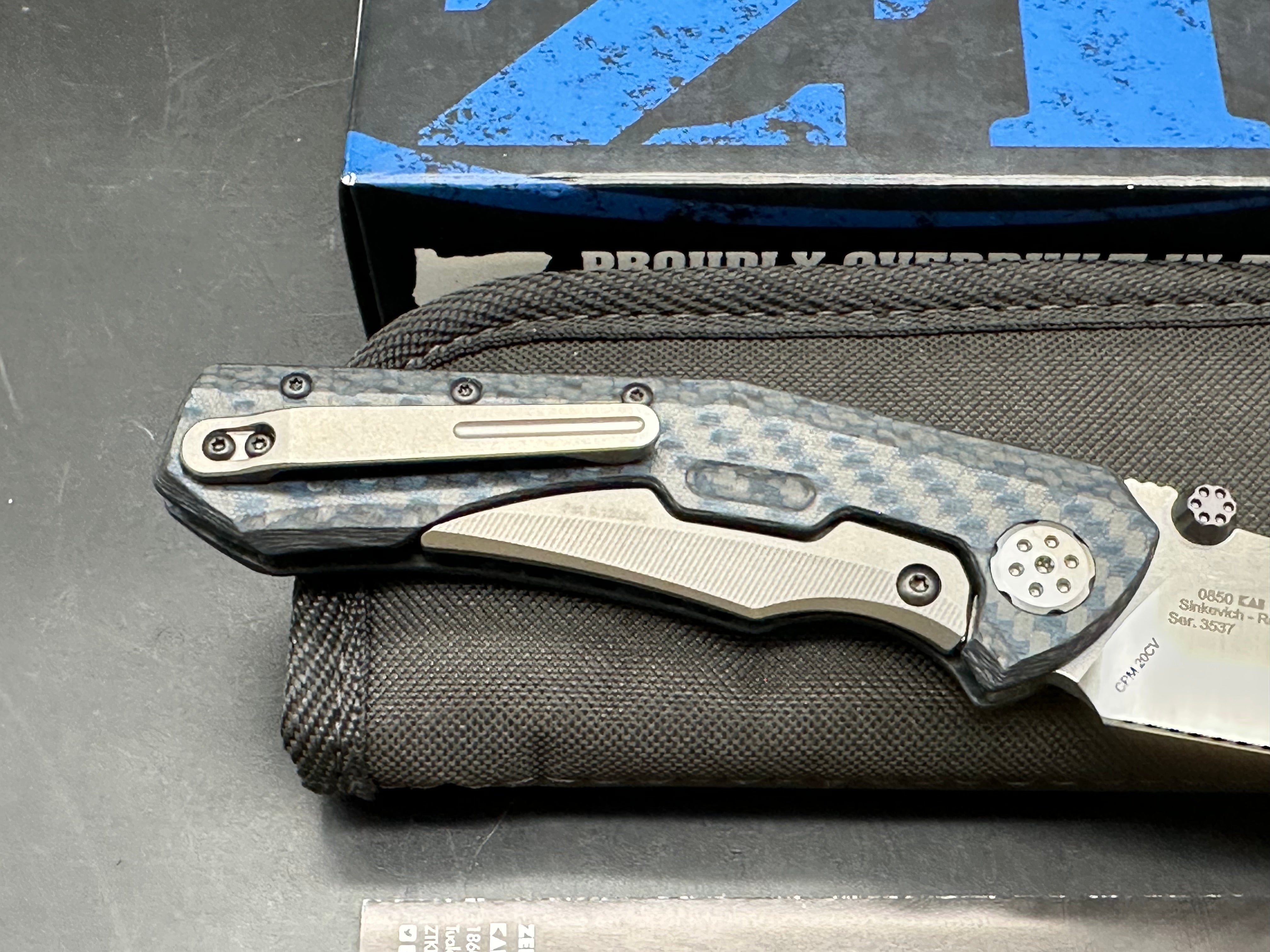 Zero Tolerance ZT 850 Sinkevich/Rexford design: Dmitry Sinkevich and Todd Rexford design