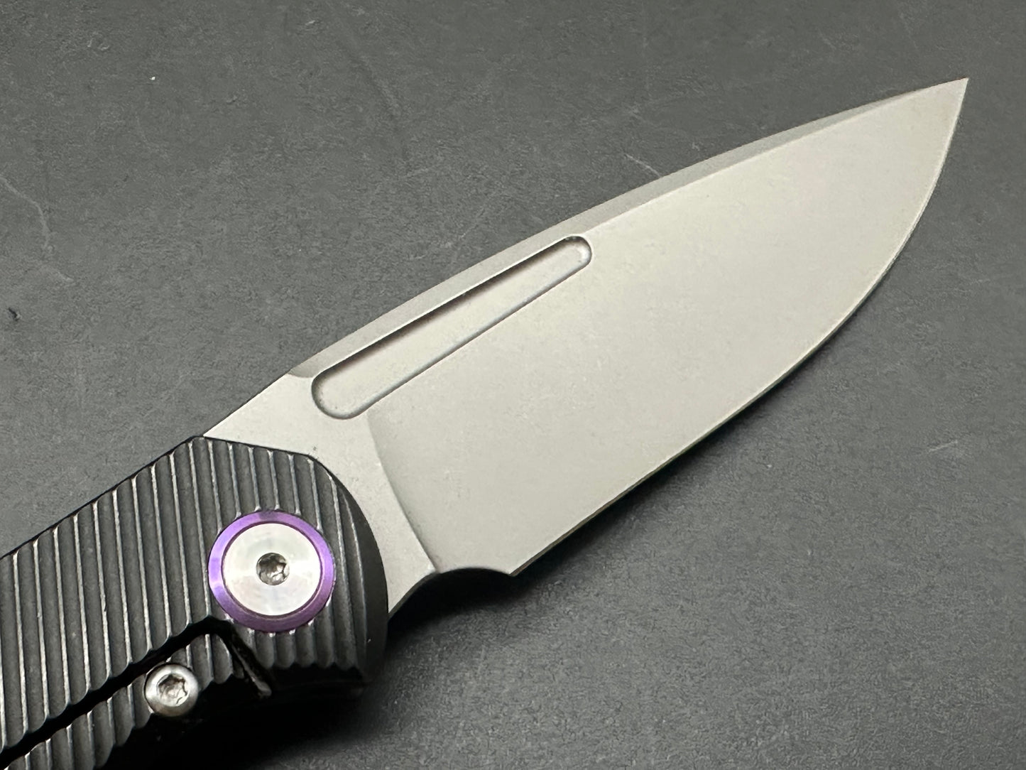 T.W. Price Design Dawn V1 titanium handle w/M390 blade