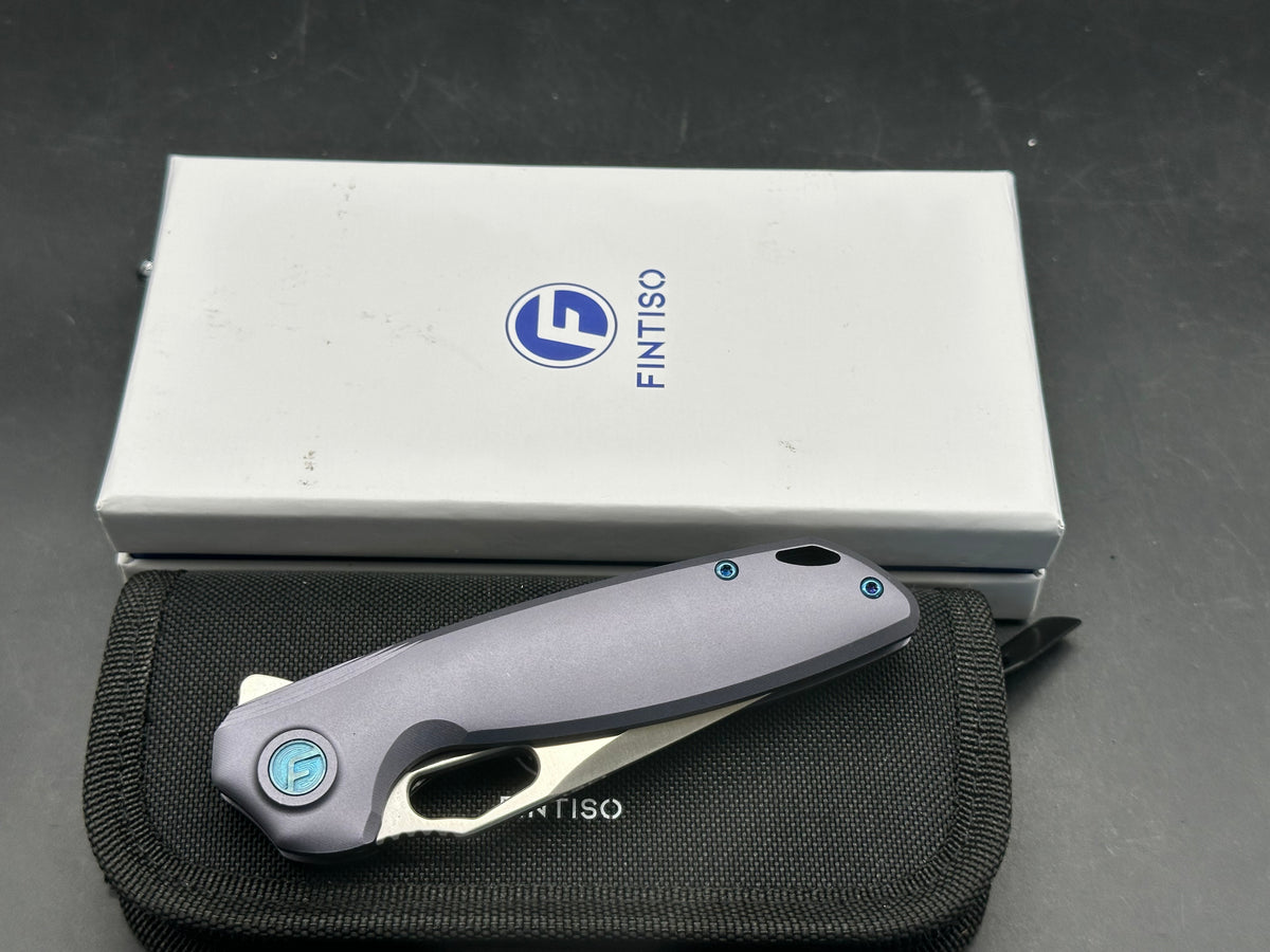 Fintiso Knives Atlas aluminum/ 14C28N