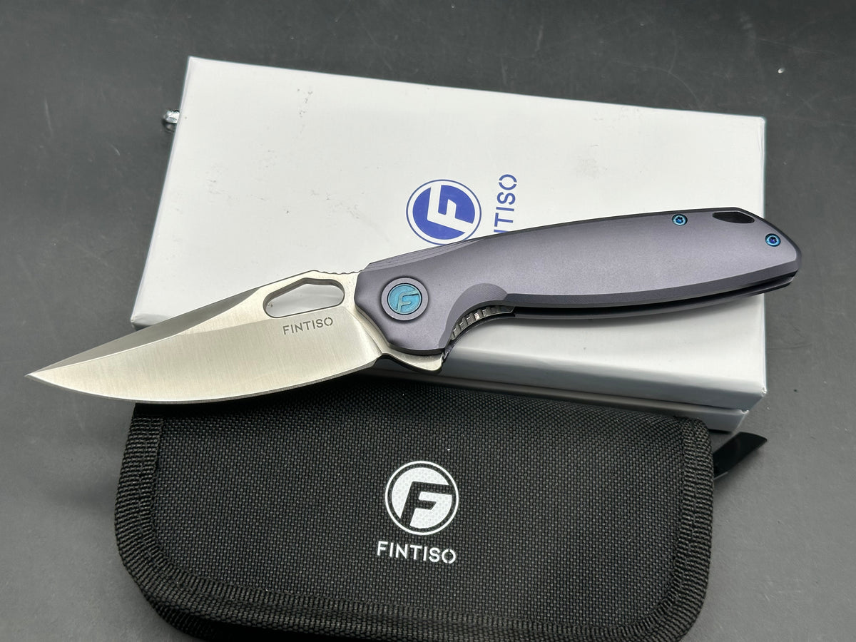 Fintiso Knives Atlas aluminum/ 14C28N