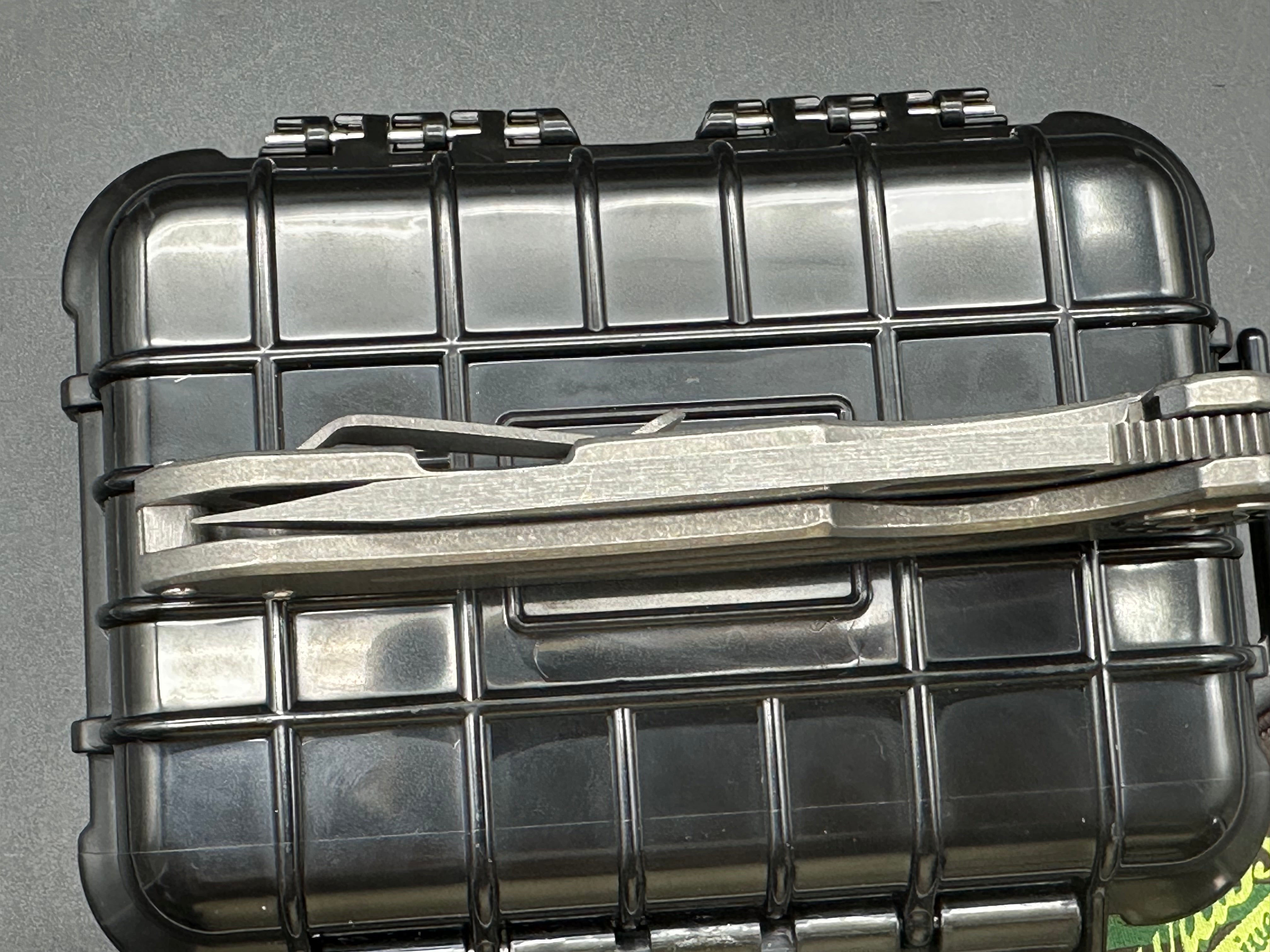 Curtiss Custom Knives Large F3 Slicer Ball Milled. Magnacut blade