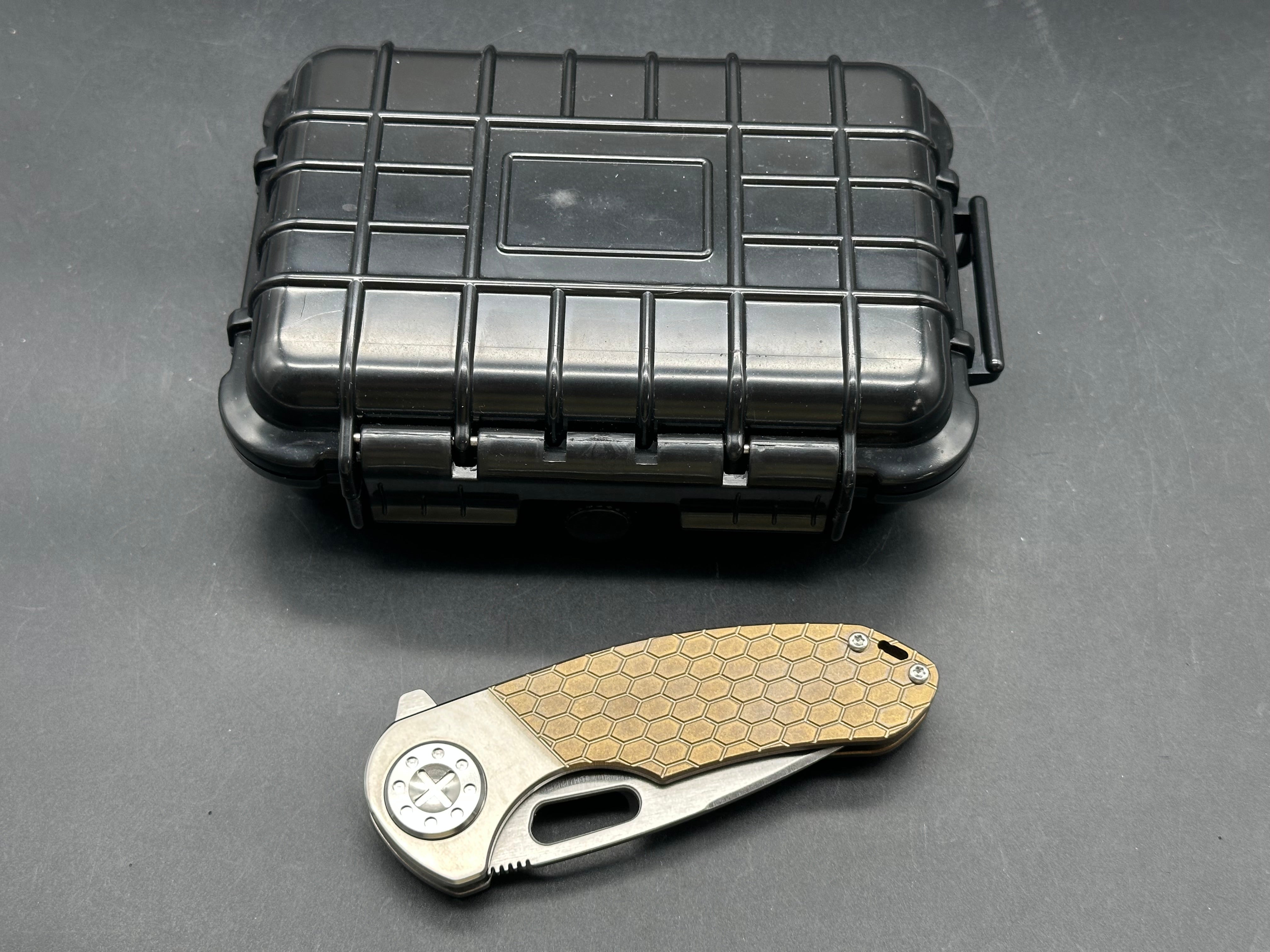 Curtiss Custom Knives Medium F3 Slicer Slim HX. S45VN blade