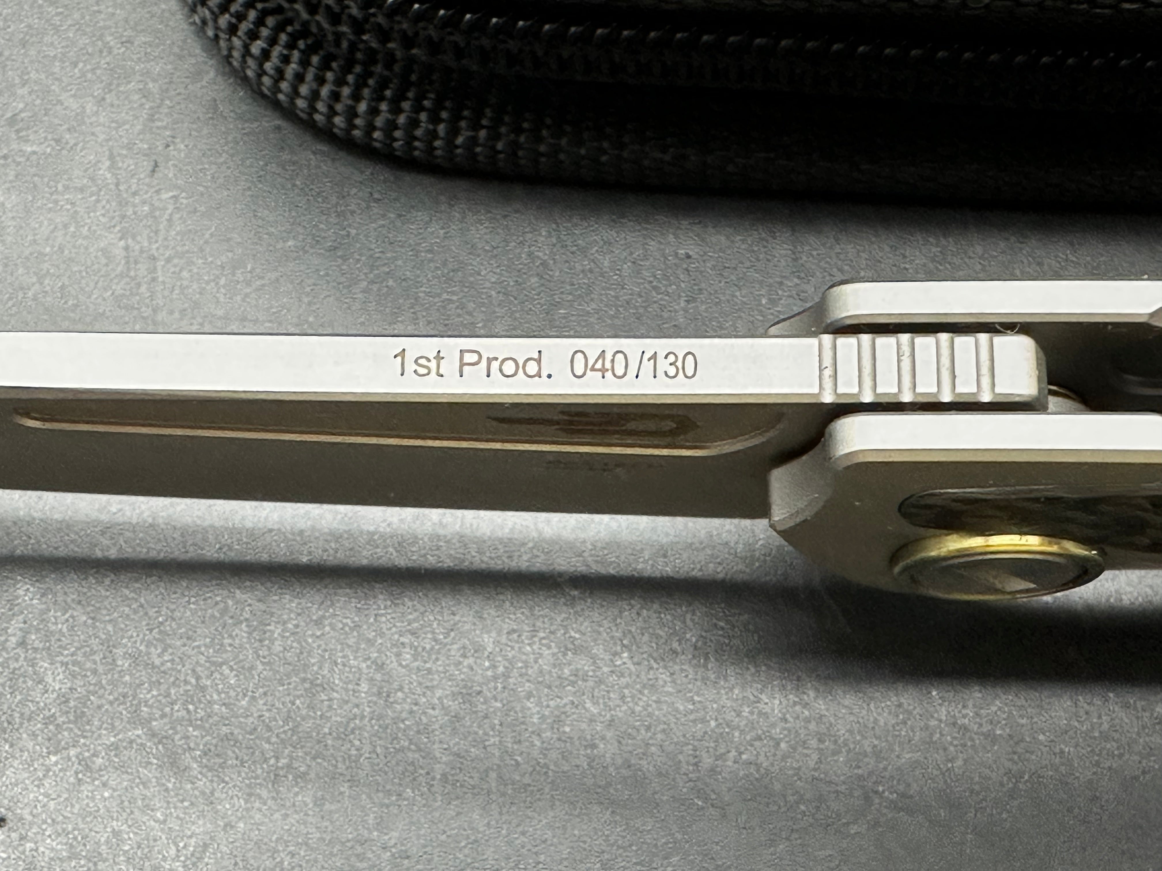 Bestech Predator 3.5 inch ceramic bead blasted, satin CPM-S35VN blade