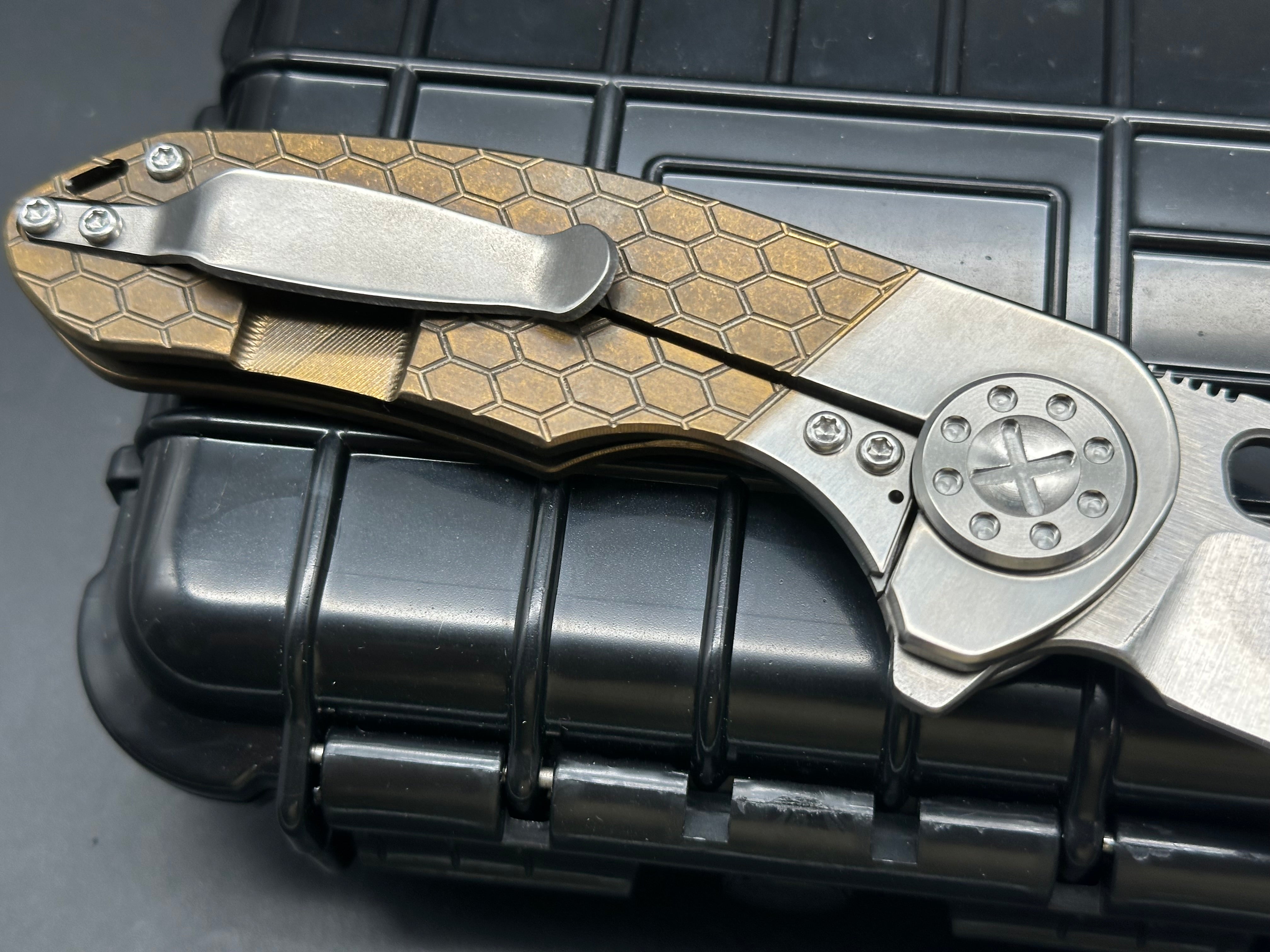 Curtiss Custom Knives Medium F3 Slicer Slim HX. S45VN blade