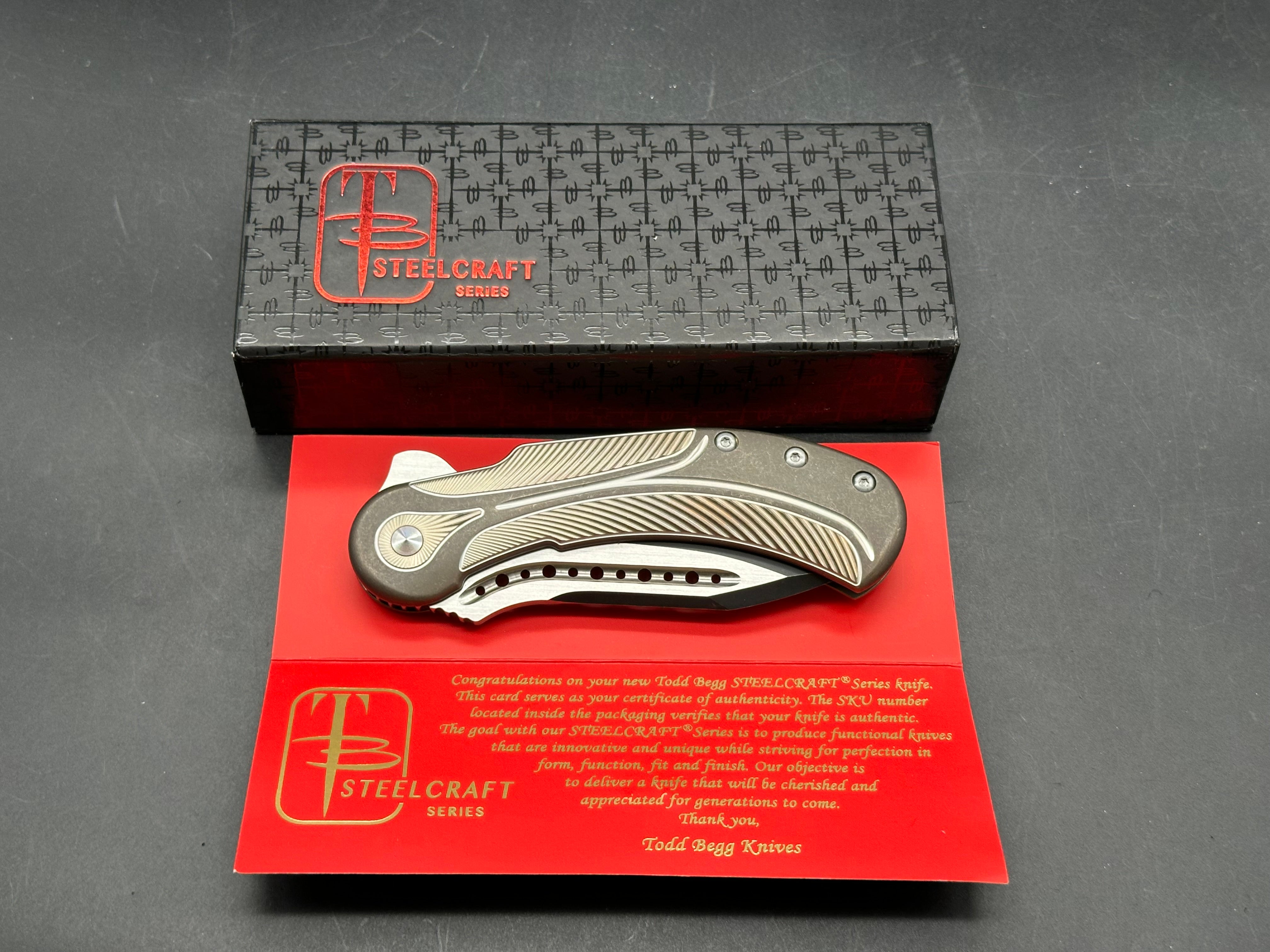 Reate and Todd Begg SteelCraft Field Marshal Two Tone