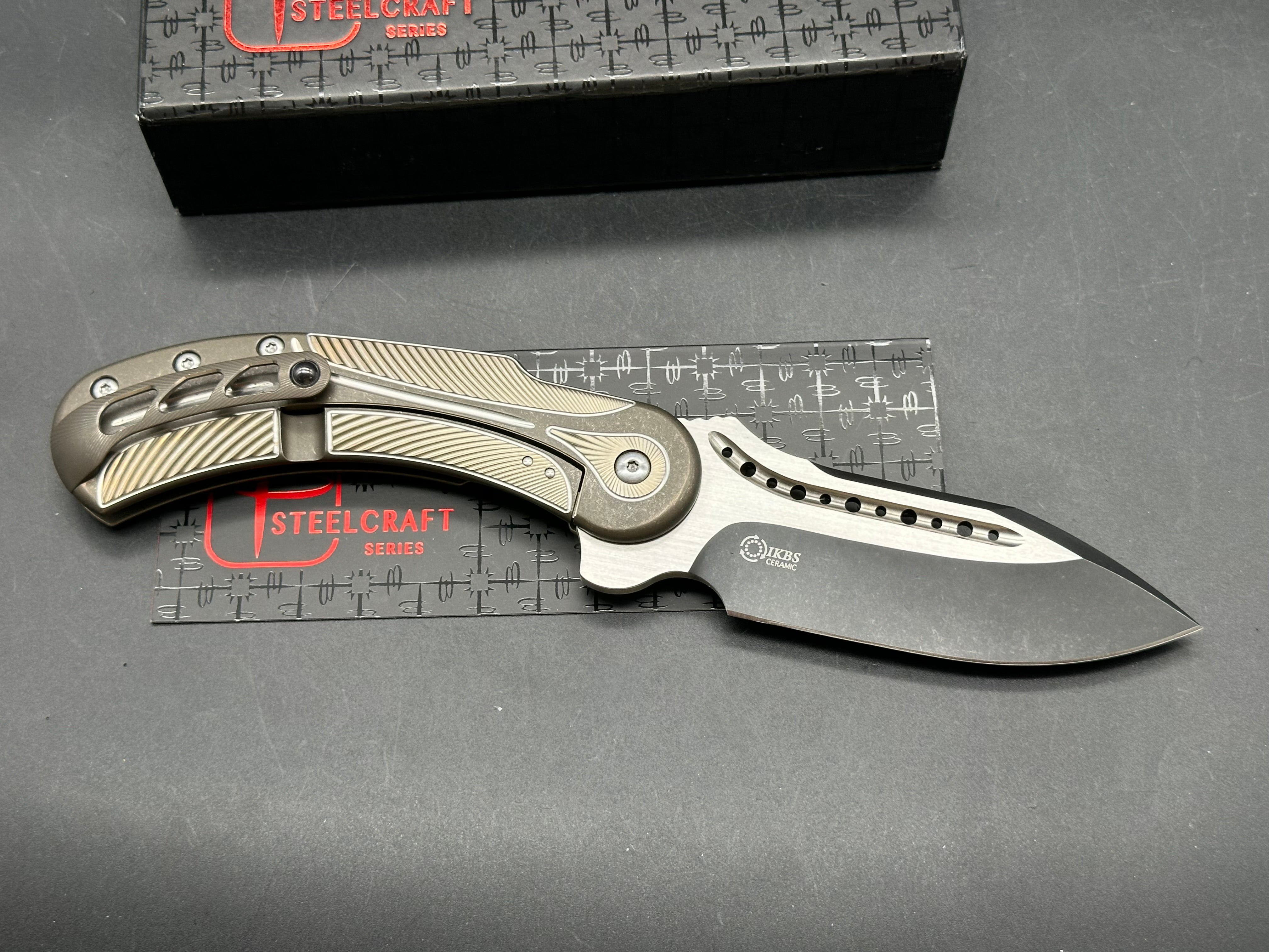 Reate and Todd Begg SteelCraft Field Marshal Two Tone