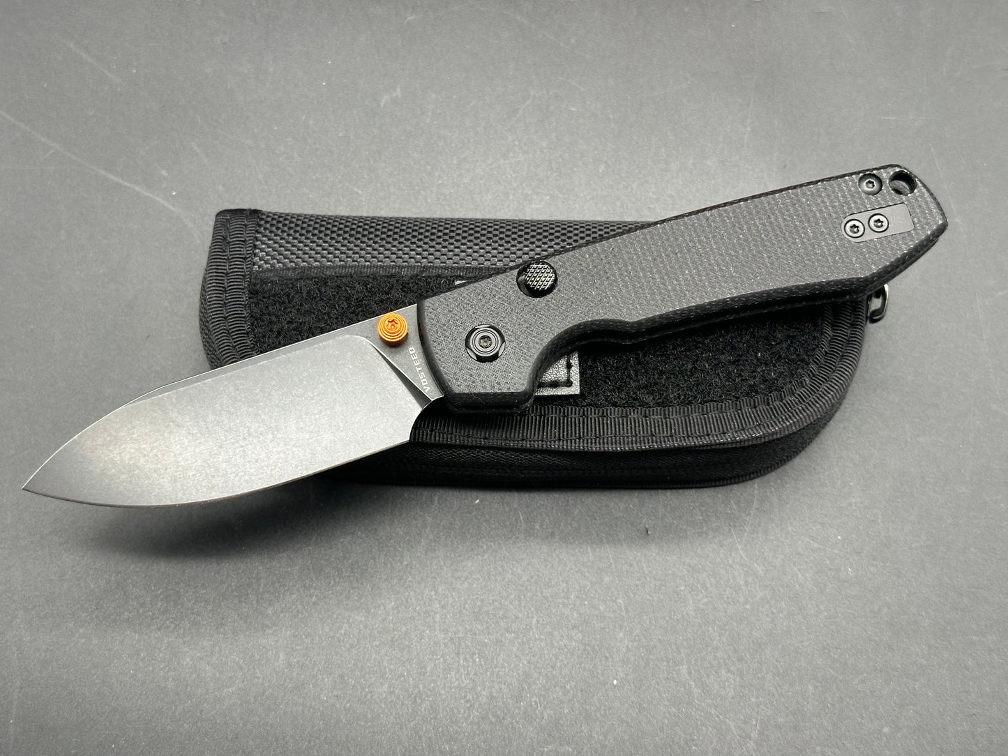 Vosteed Raccoon - Top Liner Lock (3.25" 14C28N Blade & Micarta Handle)