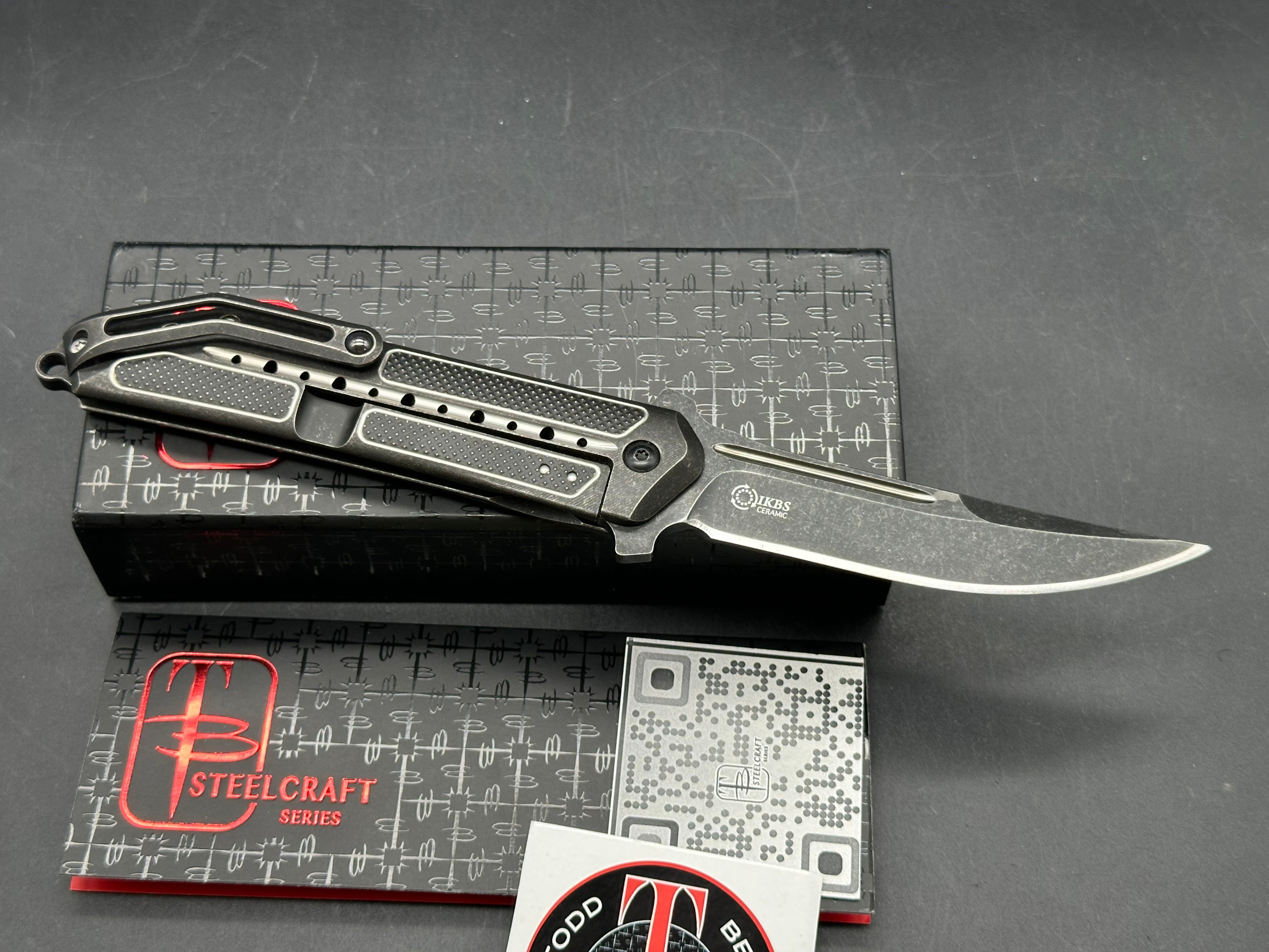 Reate and Todd Begg SteelCraft Sun Tzu Kwaiken: Todd Begg designs first full production knife