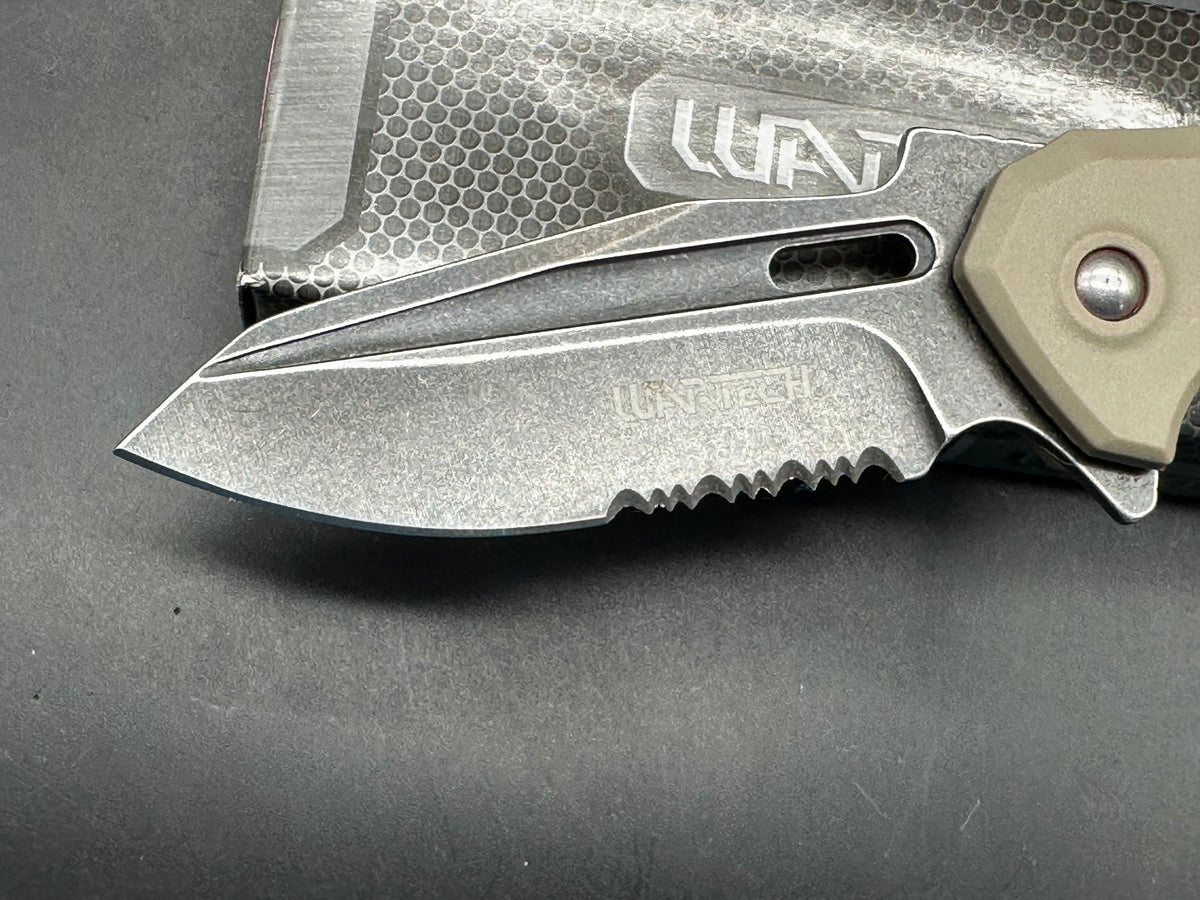 Wartech knife assisted opening 3cr13 steel