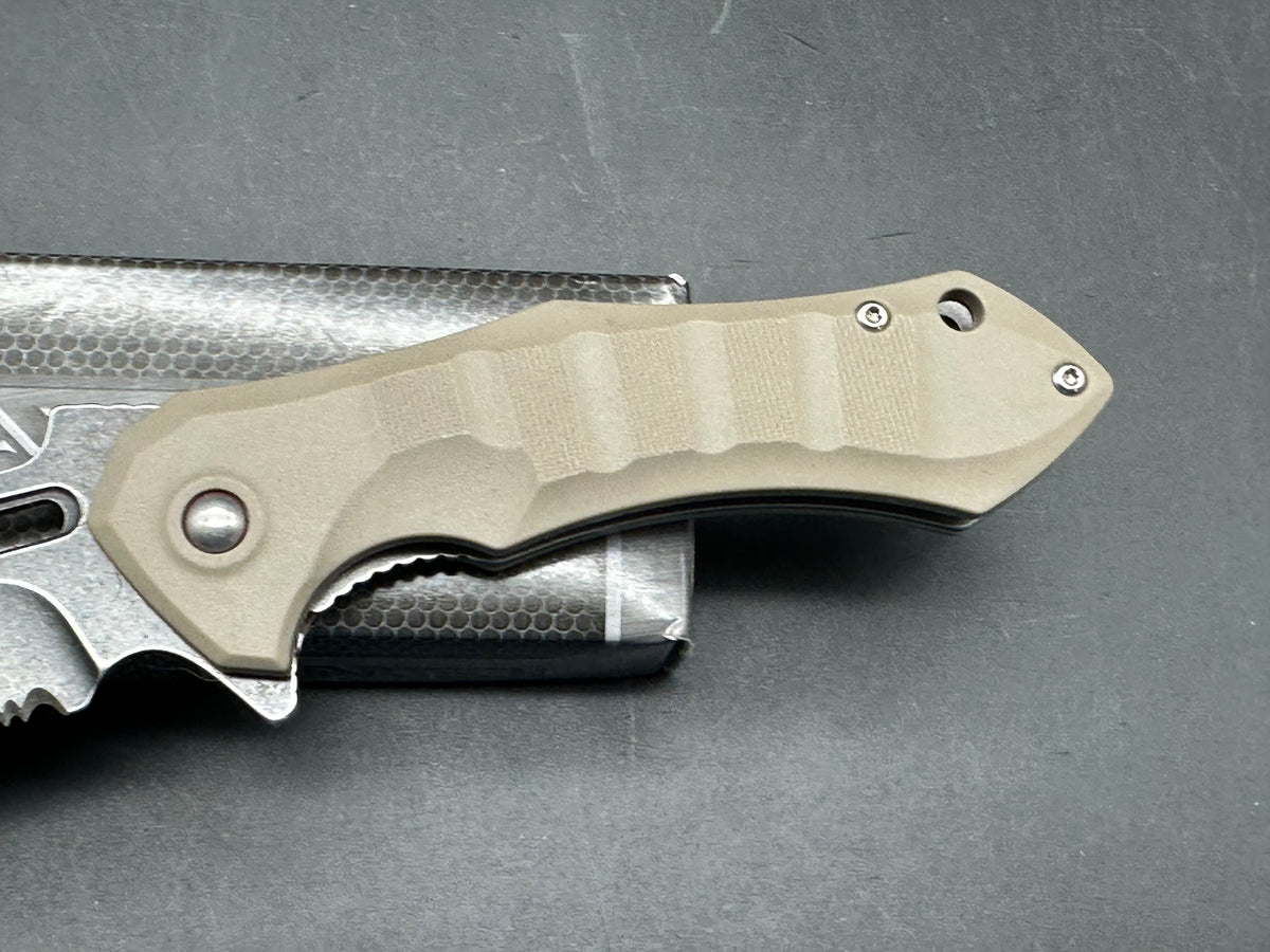 Wartech knife assisted opening 3cr13 steel