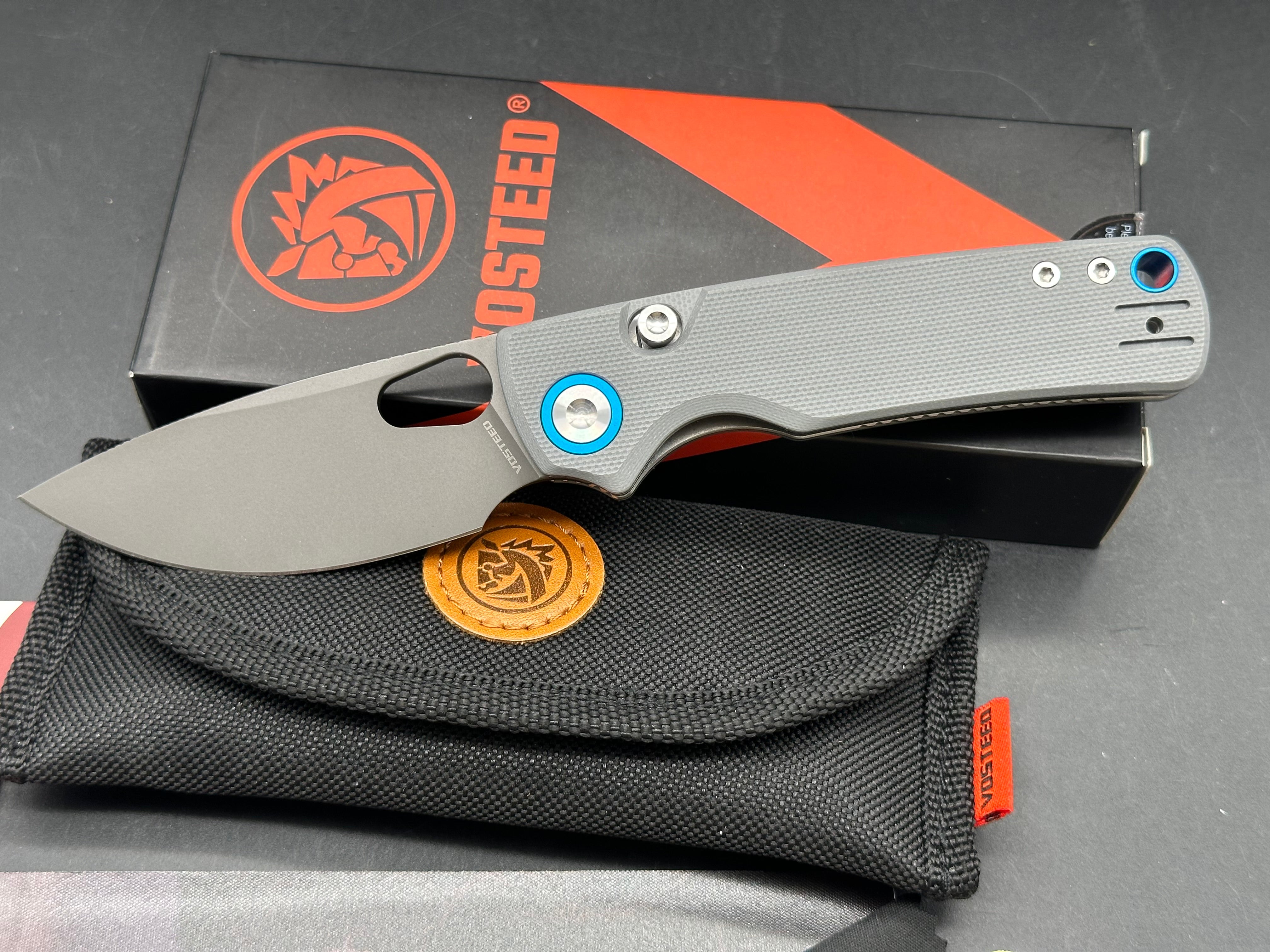 Vosteed Porcupine - Top Liner Lock (2.99" 14C28N Blade & G10 Handle)