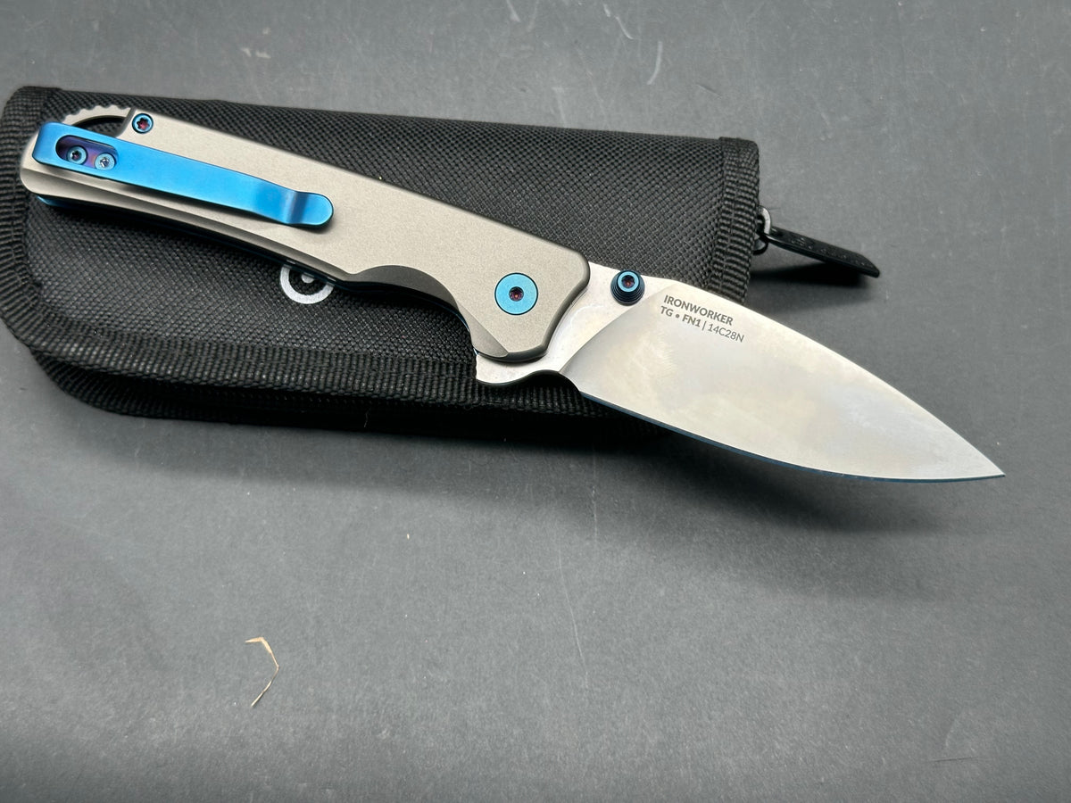 Tattle Gear Iron Worker aluminum handle w/14c28n blade